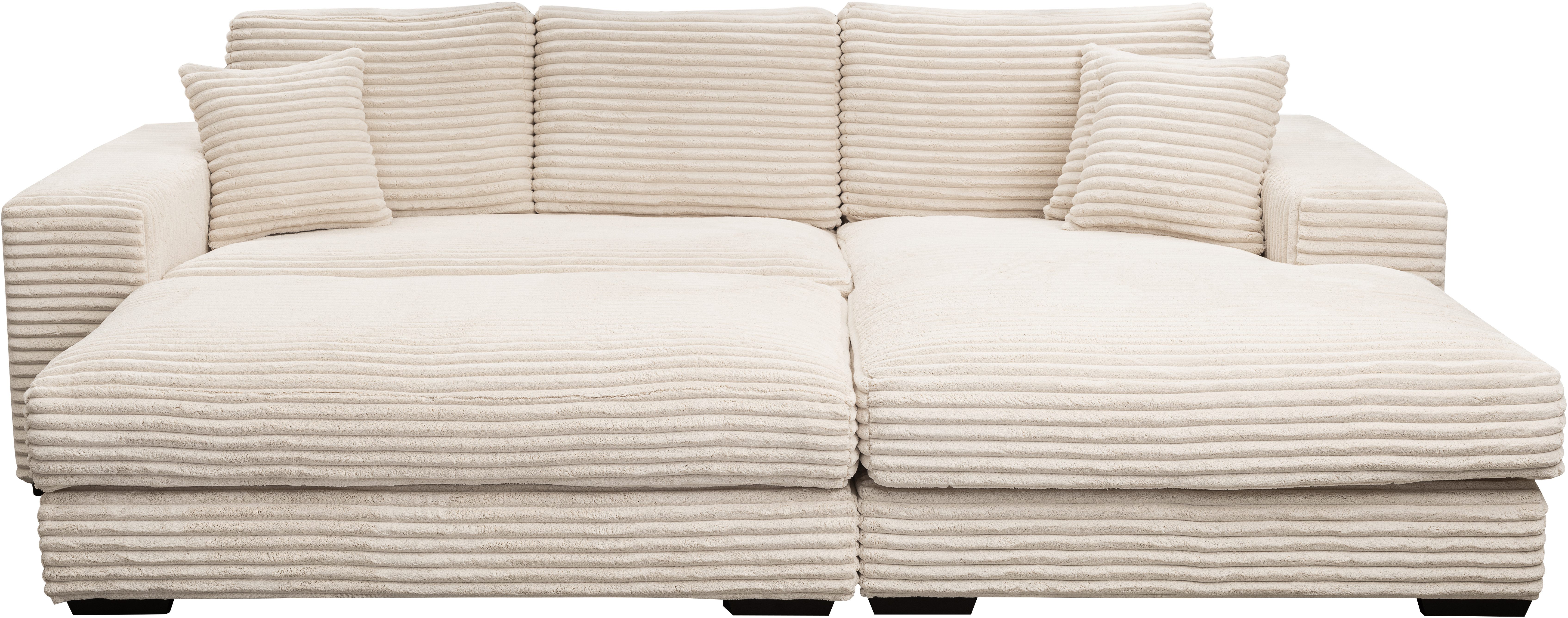 WERK2 Polstergarnitur Eden L-Form + Hocker. günstig online kaufen