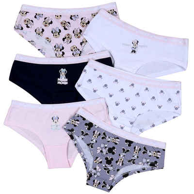 Sarcia.eu Panty 6x Unterhose für Mädchen Minnie Maus DISNEY 11-12 Jahre
