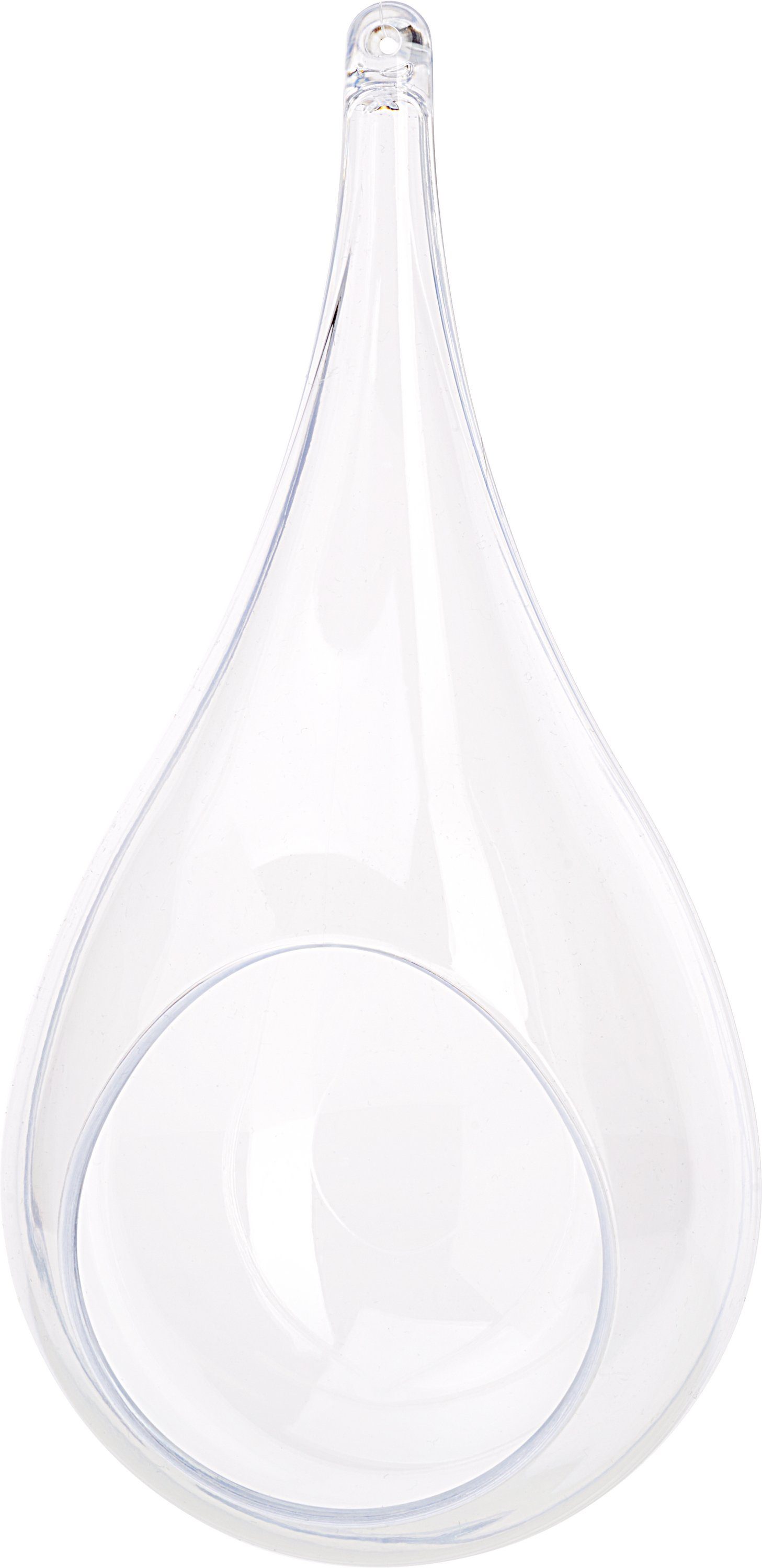 Hängedekoration Acryl-Tropfen Floristik, 18 cm hoch