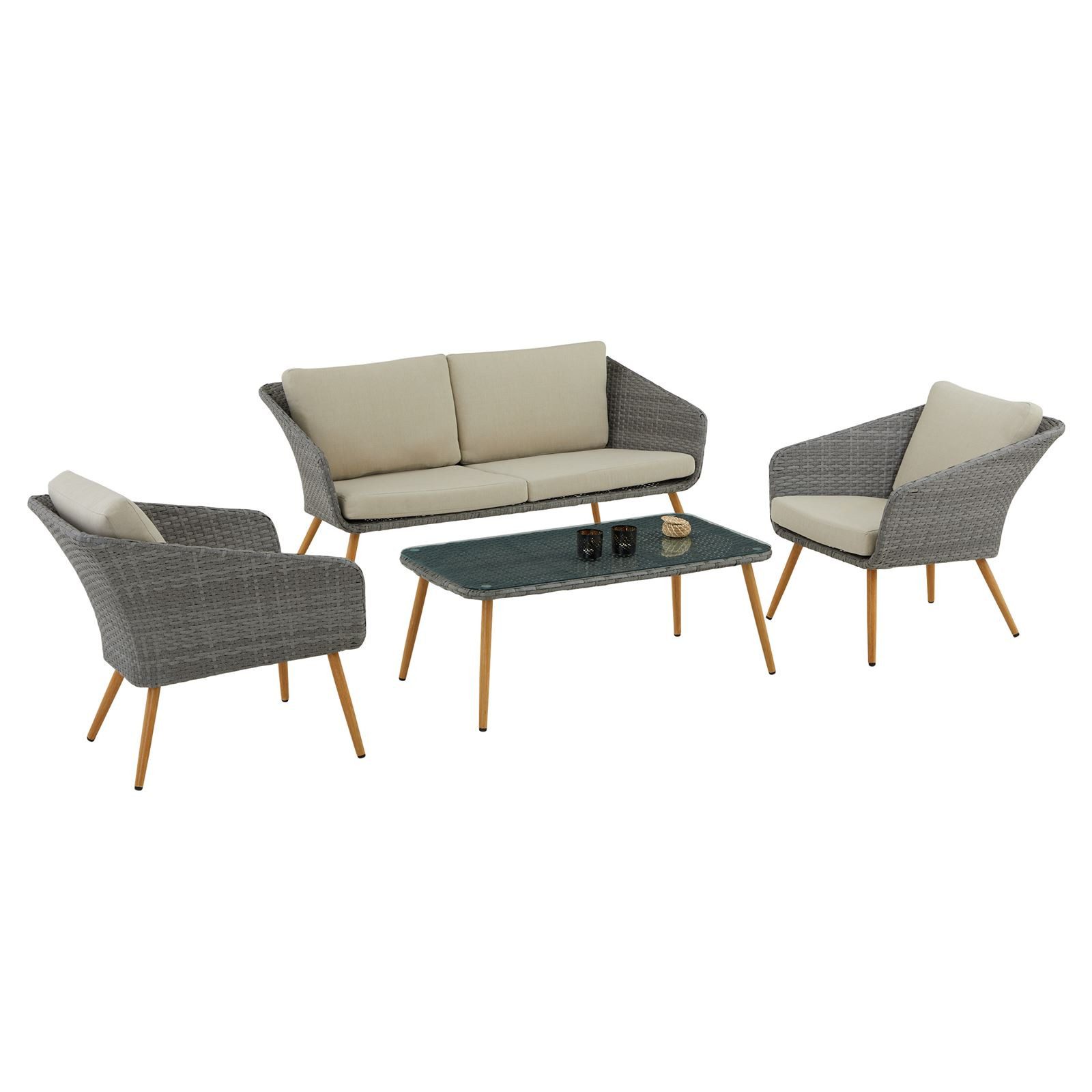 IDIMEX Gartenlounge-Set ANTALYA, Gartenmöbel ANTALYA Set, günstig online kaufen