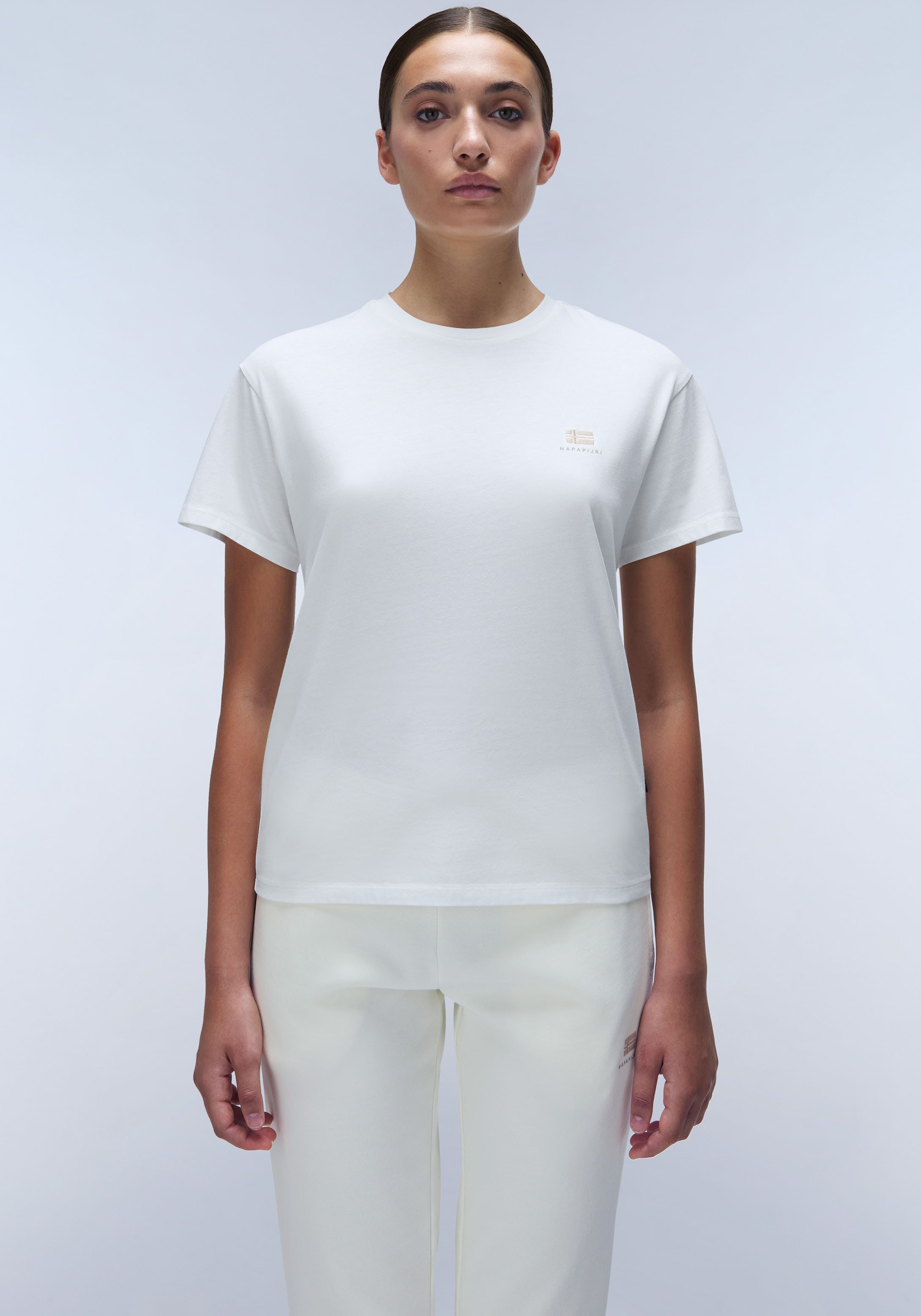Napapijri T-Shirt S-NINA 941 BLACK BEAUTY Mit Rundhalsausschnitt günstig online kaufen