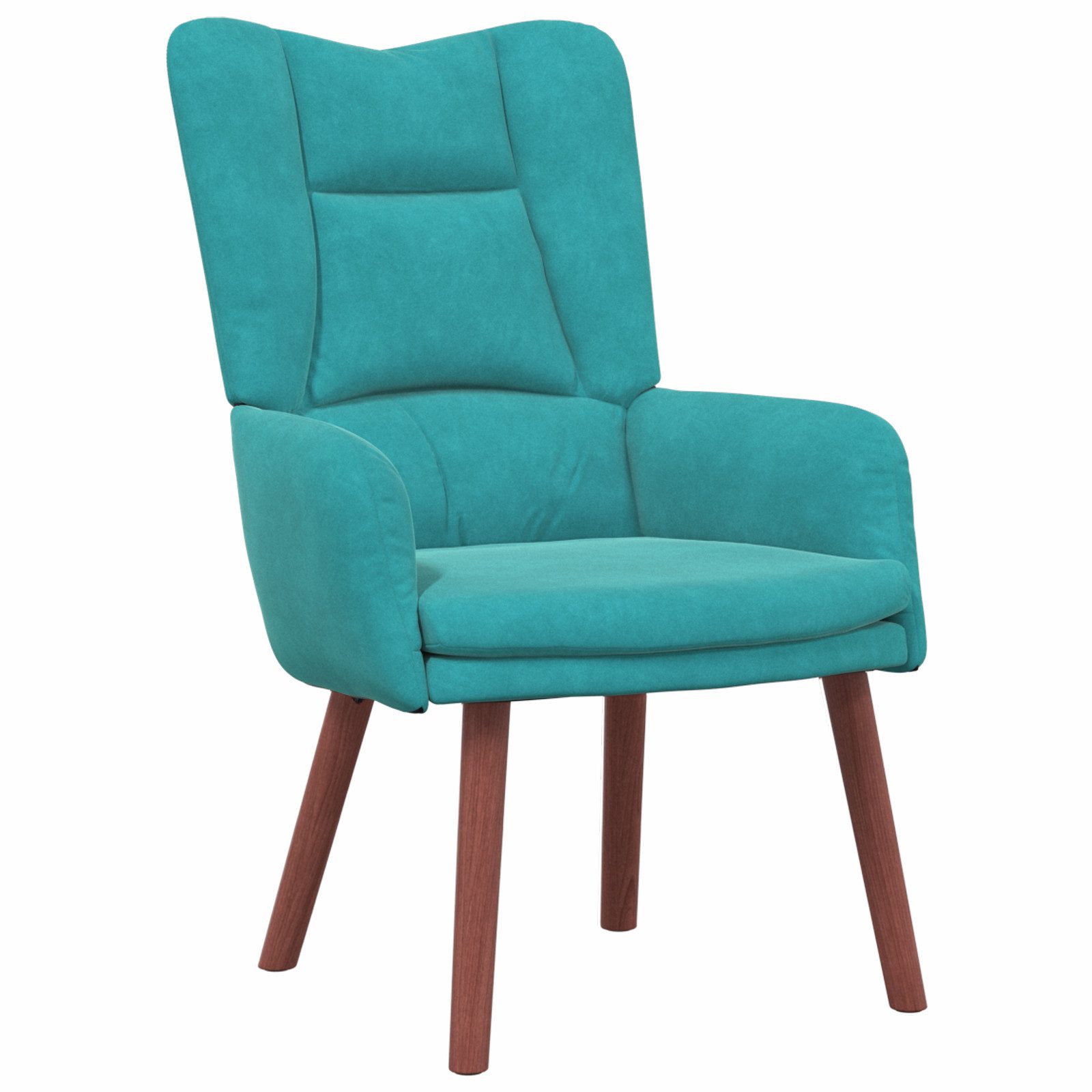 vidaXL Sessel Relaxsessel Türkis Samt (1-St) günstig online kaufen