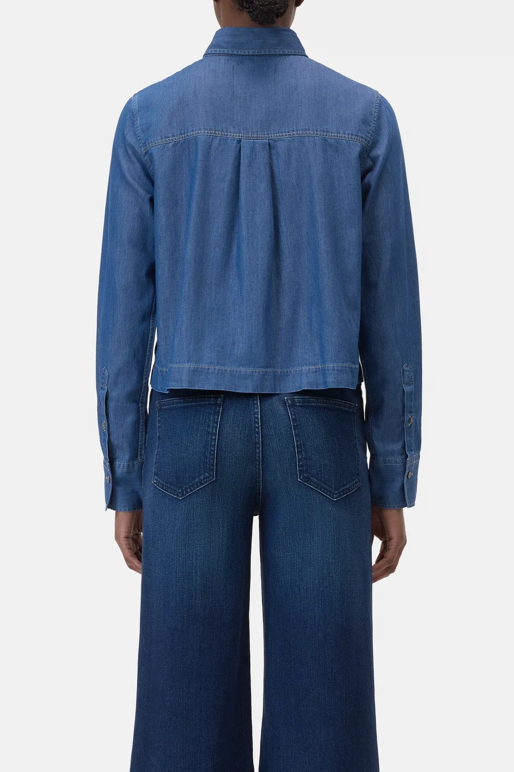 CLOSED Blusentop Cropped classic shirt