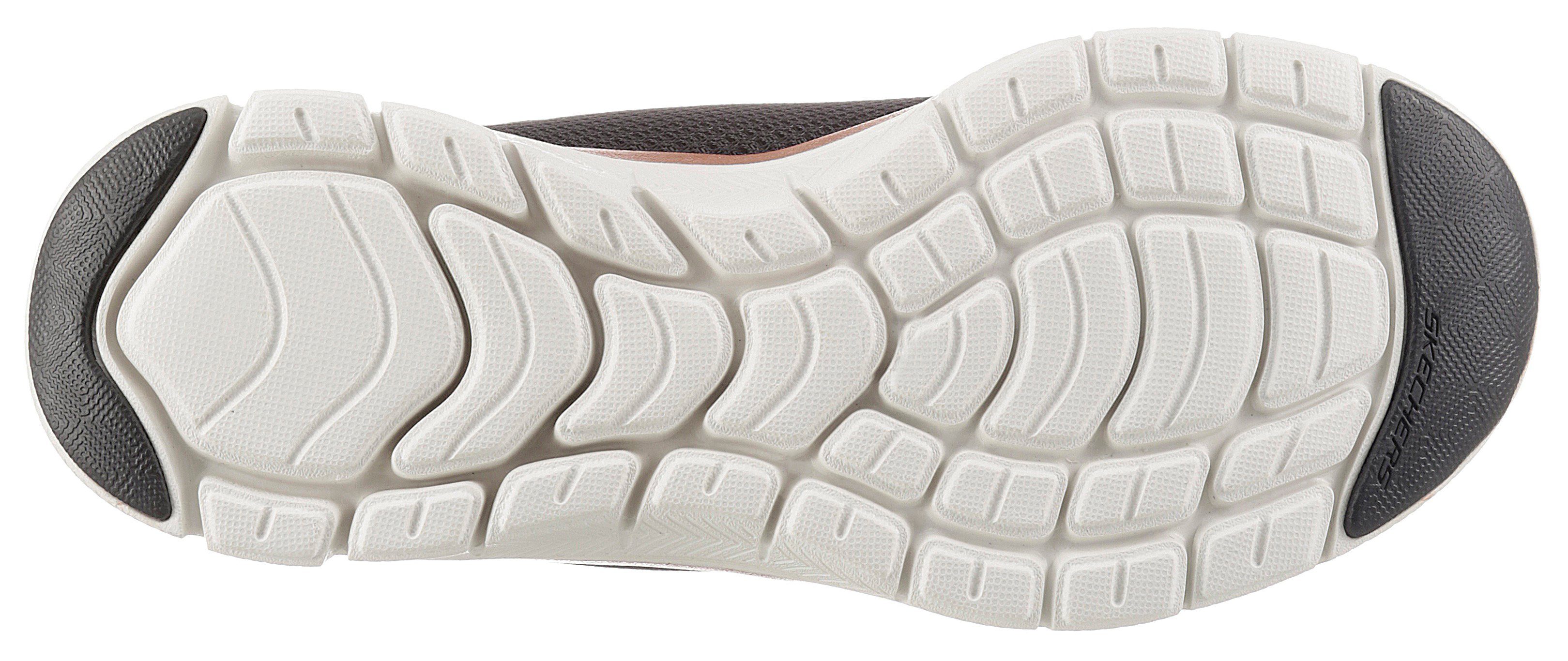 Skechers FLEX APPEAL 4.0 BRILLINAT VIEW Sneaker Freizeitschuh, Halbschuh, Schnürschuh mit Air Cooled Memory Foam