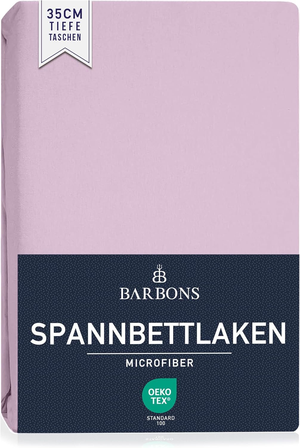 BARBONS Spannbettlaken Mikrofaser Bettlaken, 35 cm günstig online kaufen