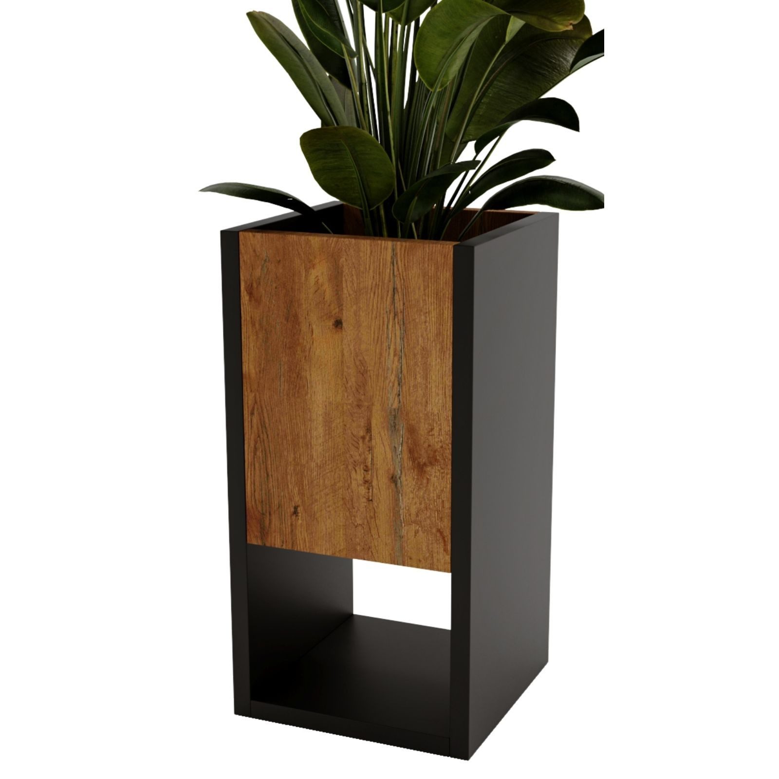 Blumenständer für Innenräume, Blumenkasten ohne Einsatz, Pflanzkasten 45x22,6x22,6cm