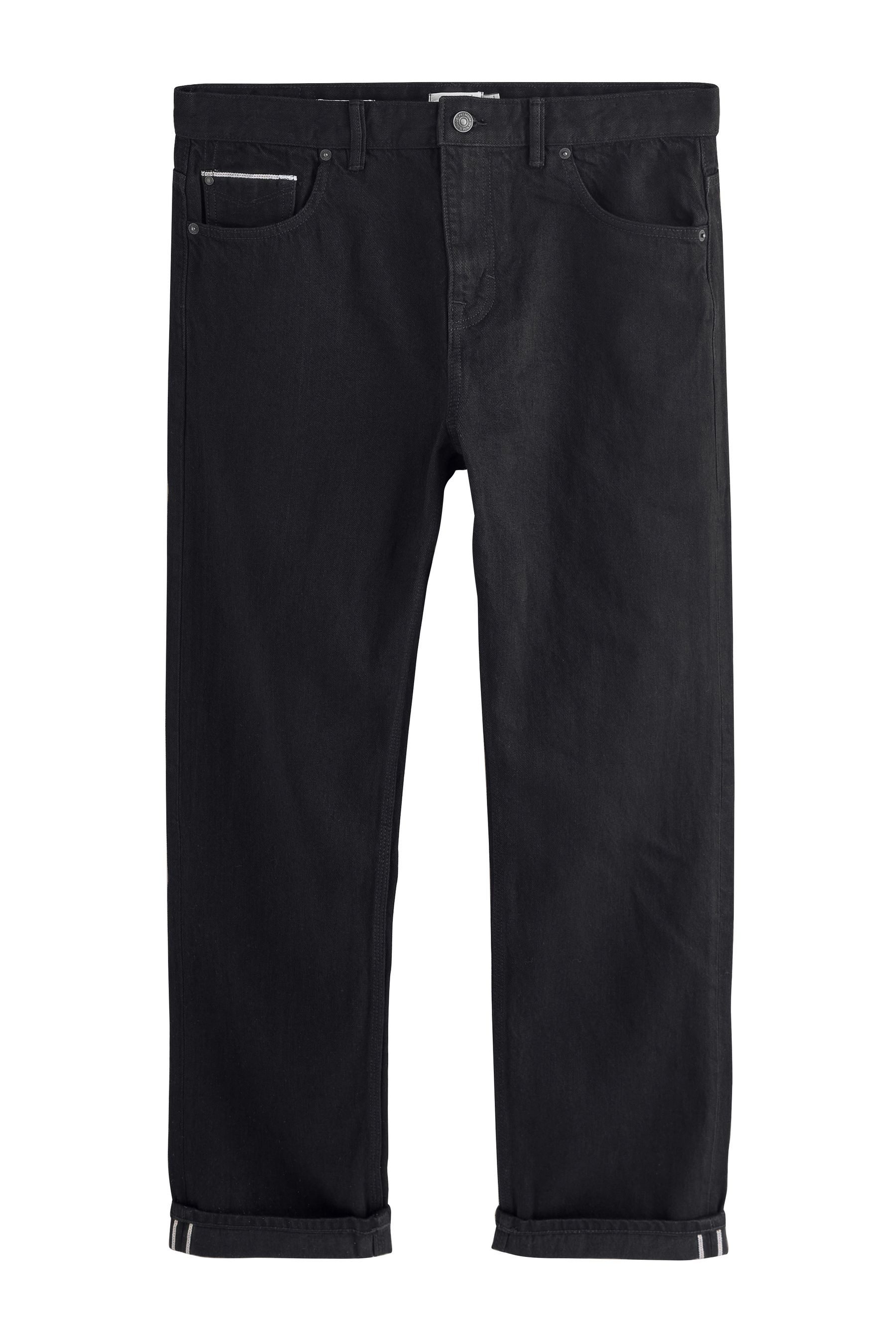 Straight-Jeans Signature Selvedge Straight Fit