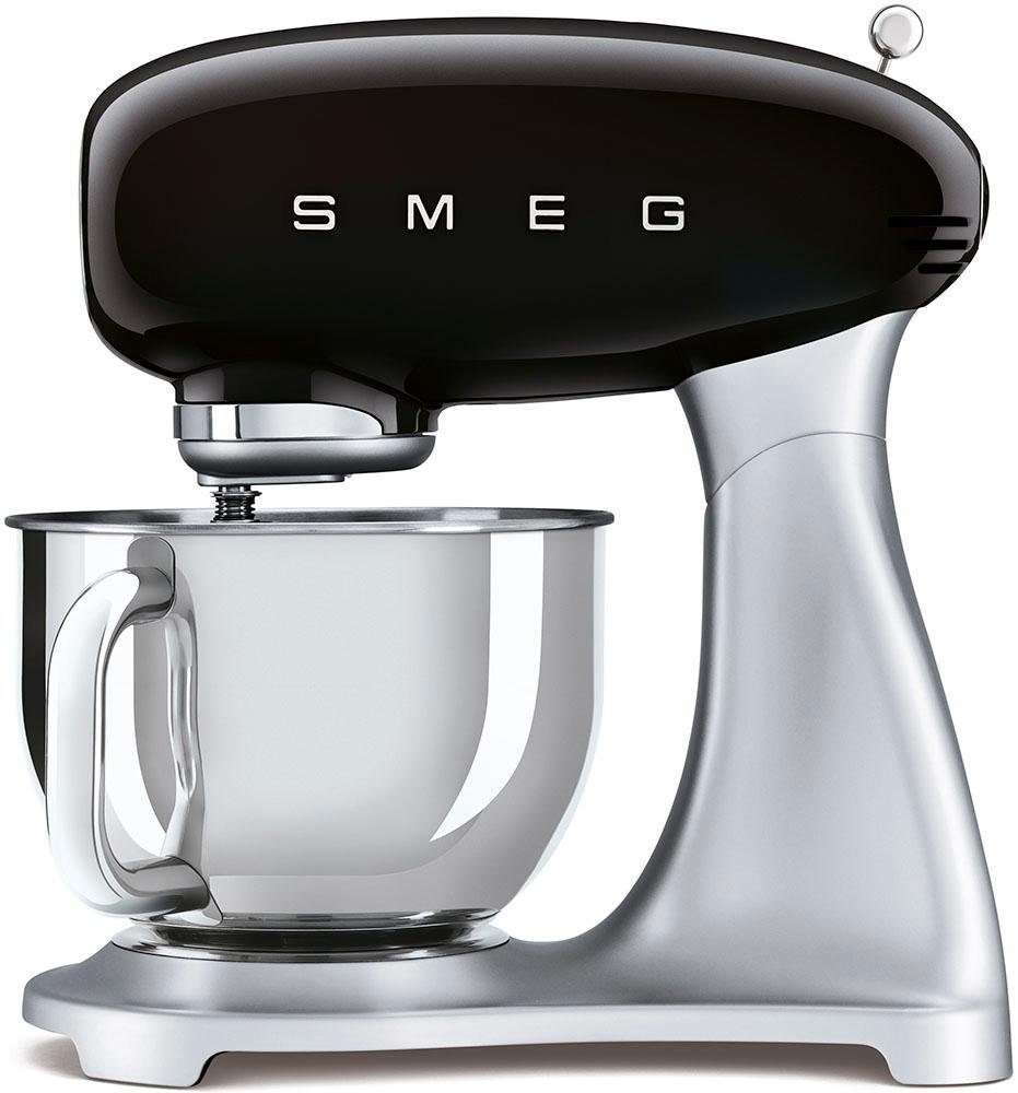 Smeg Küchenmaschine SMF02BLEU Schwarz, 800 W, 4,8 l Schüssel