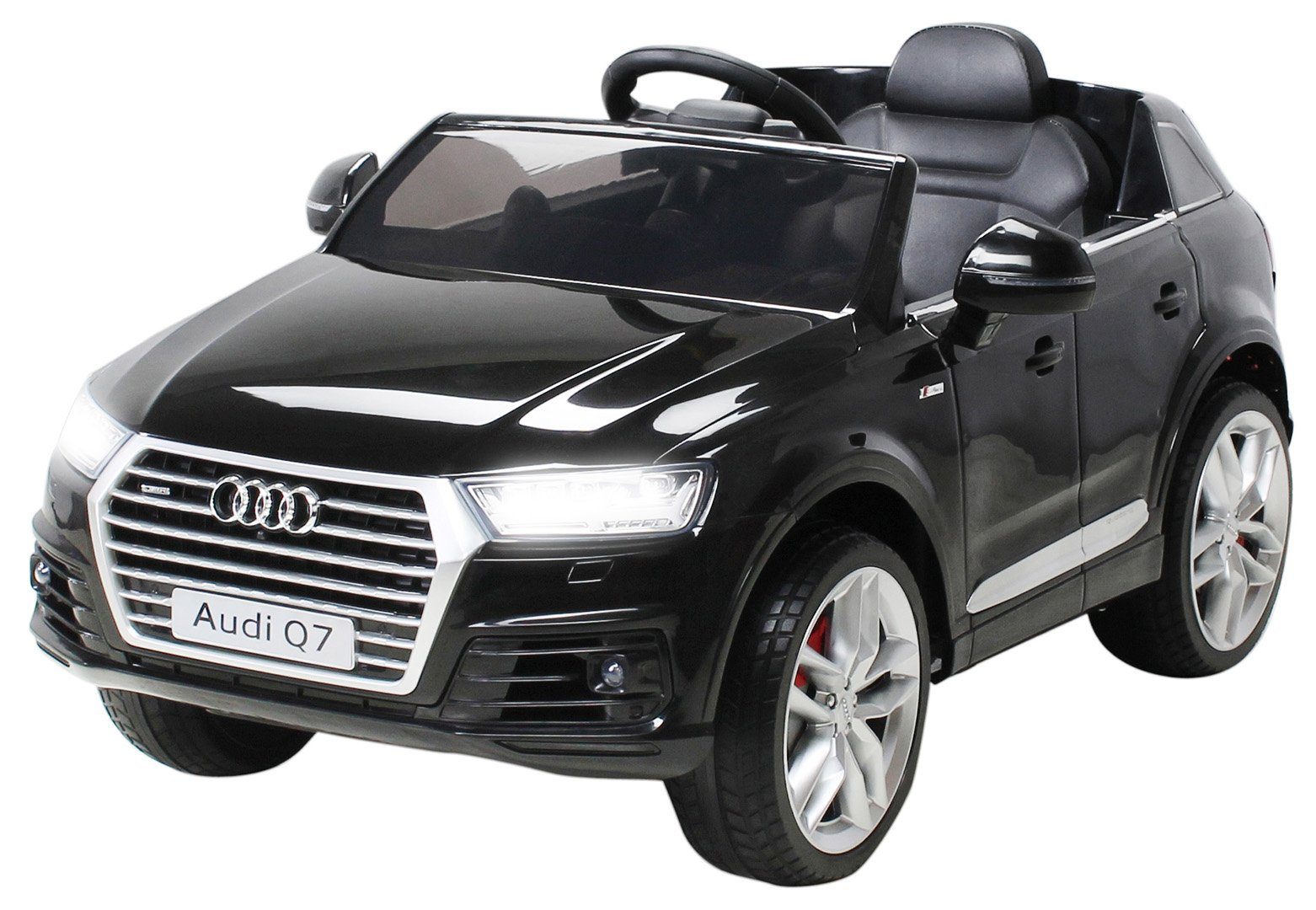 Elektroauto Audi Q7 Kinderfahrzeug Kinderauto 12V Fernbedienung MP3 Beleuchtung 