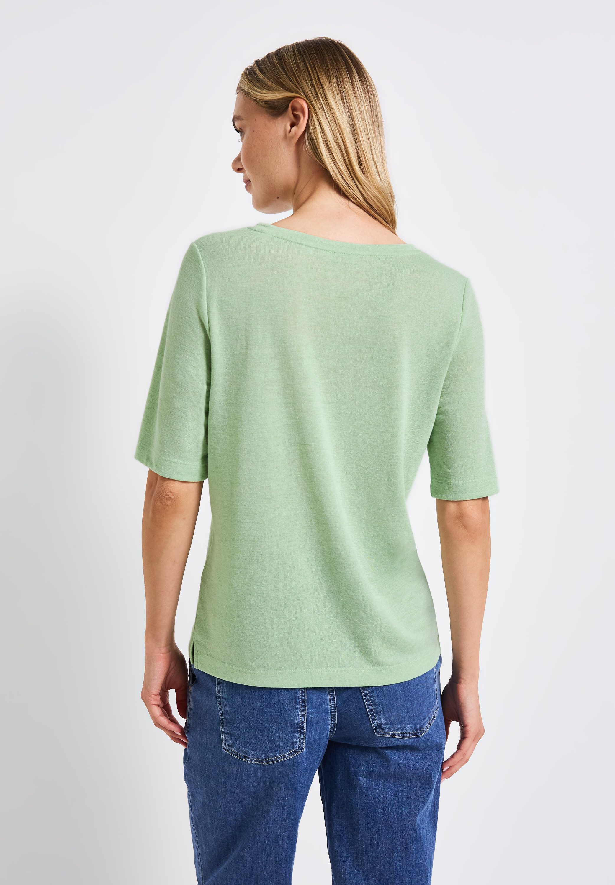 STREET ONE T-Shirt mit Folien-Wording günstig online kaufen