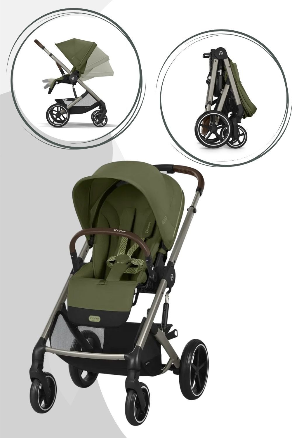 Cybex Gold Kinderwagen BALIOS S LUX gruen