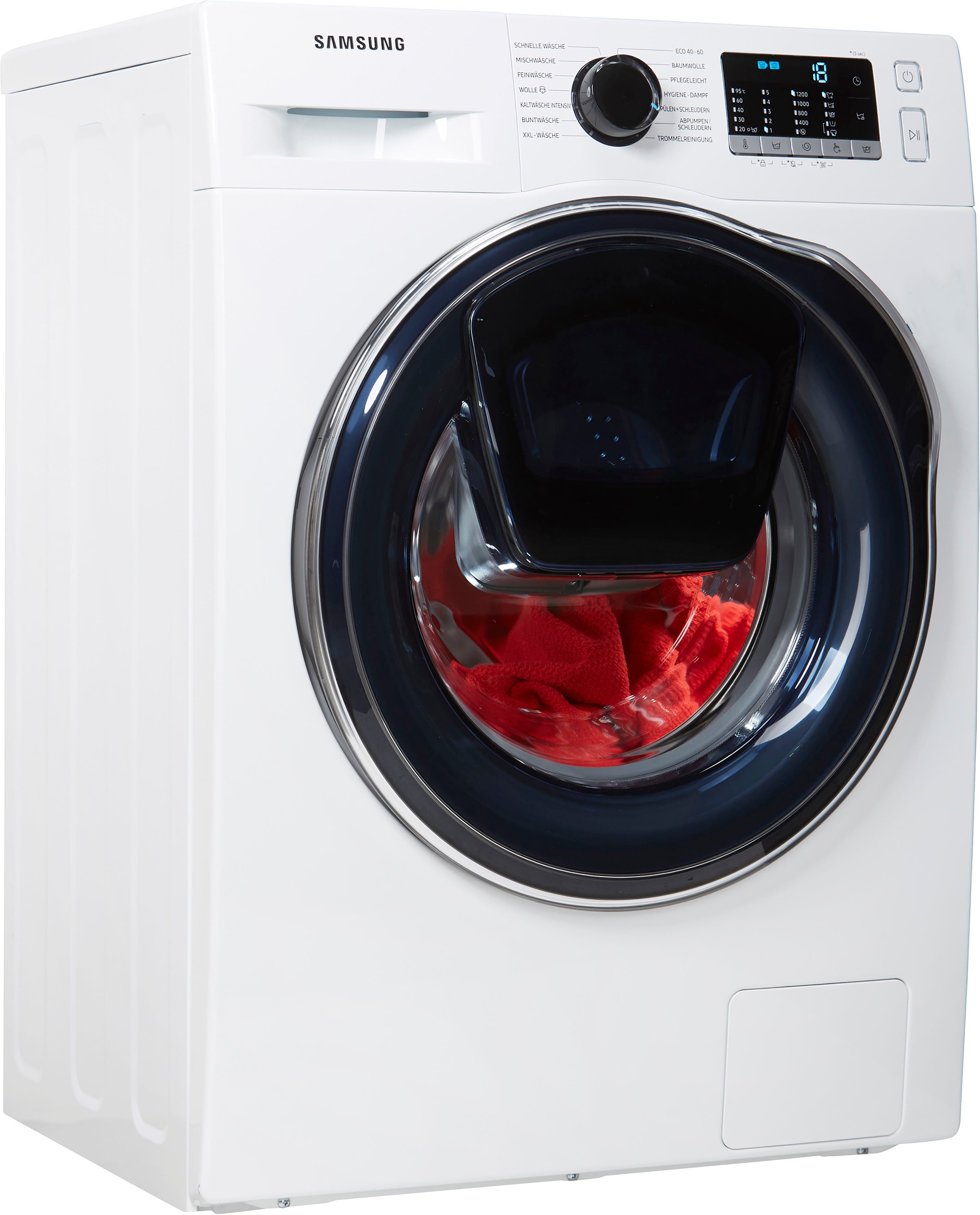 Samsung Waschmaschine WW5500T SLIM WW8NK52K0VW, 8 kg, 1200 U/min, Slim -  Gesamttiefe 54,2 cm online kaufen | OTTO