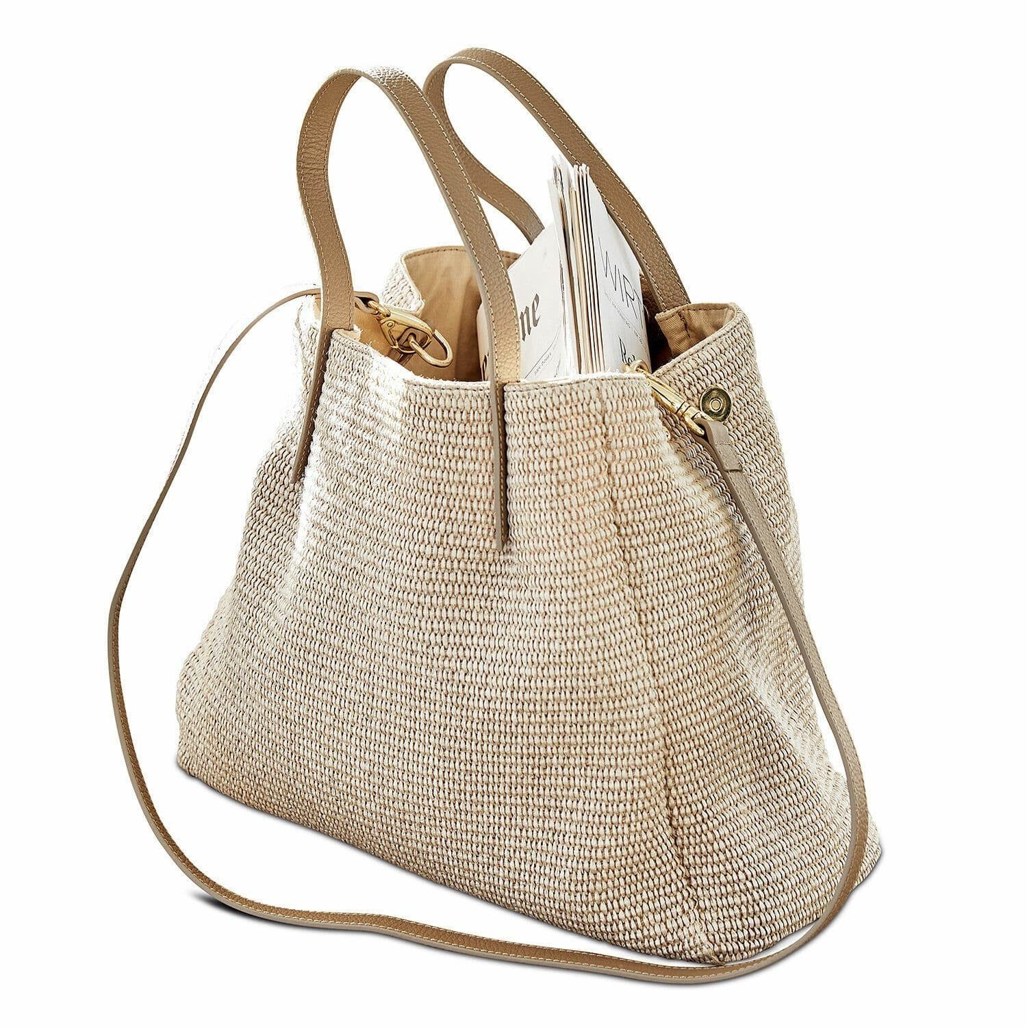 Handtasche Tasche Treffrin braun