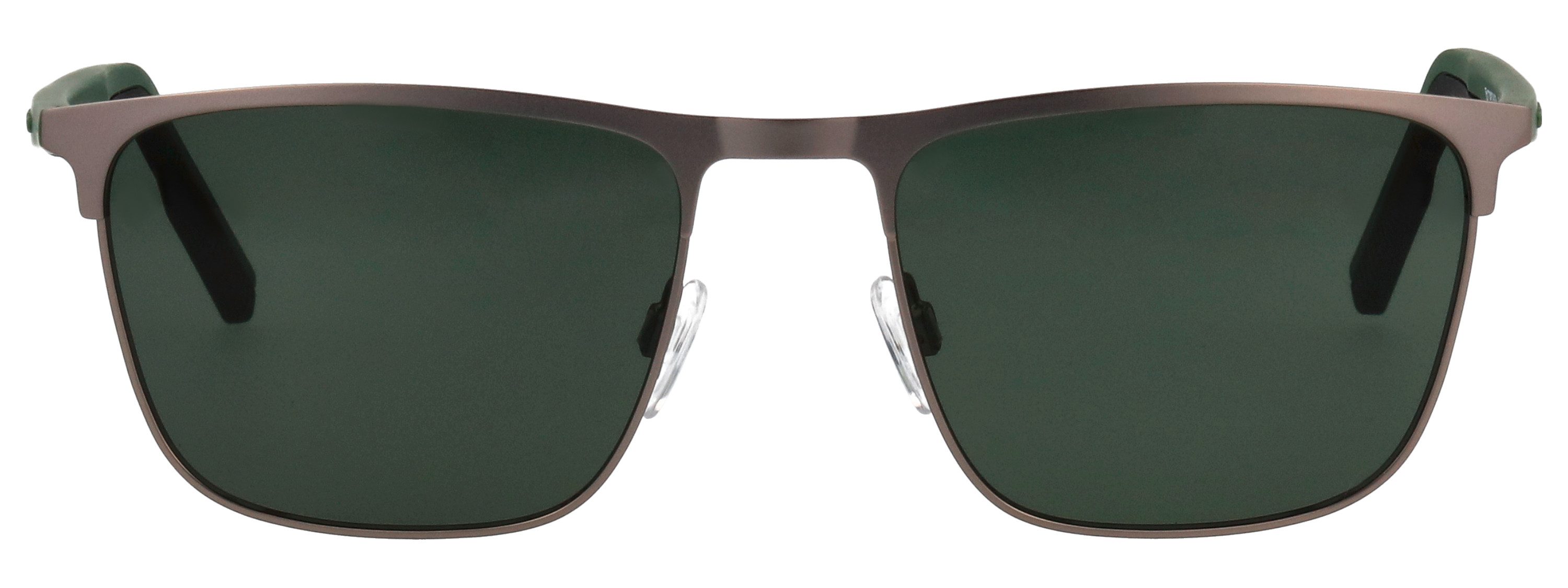 TOM TAILOR Sonnenbrille Modell 677001 Form Karree/Eckig, Logoschriftzug auf Bügel, Kombifassung