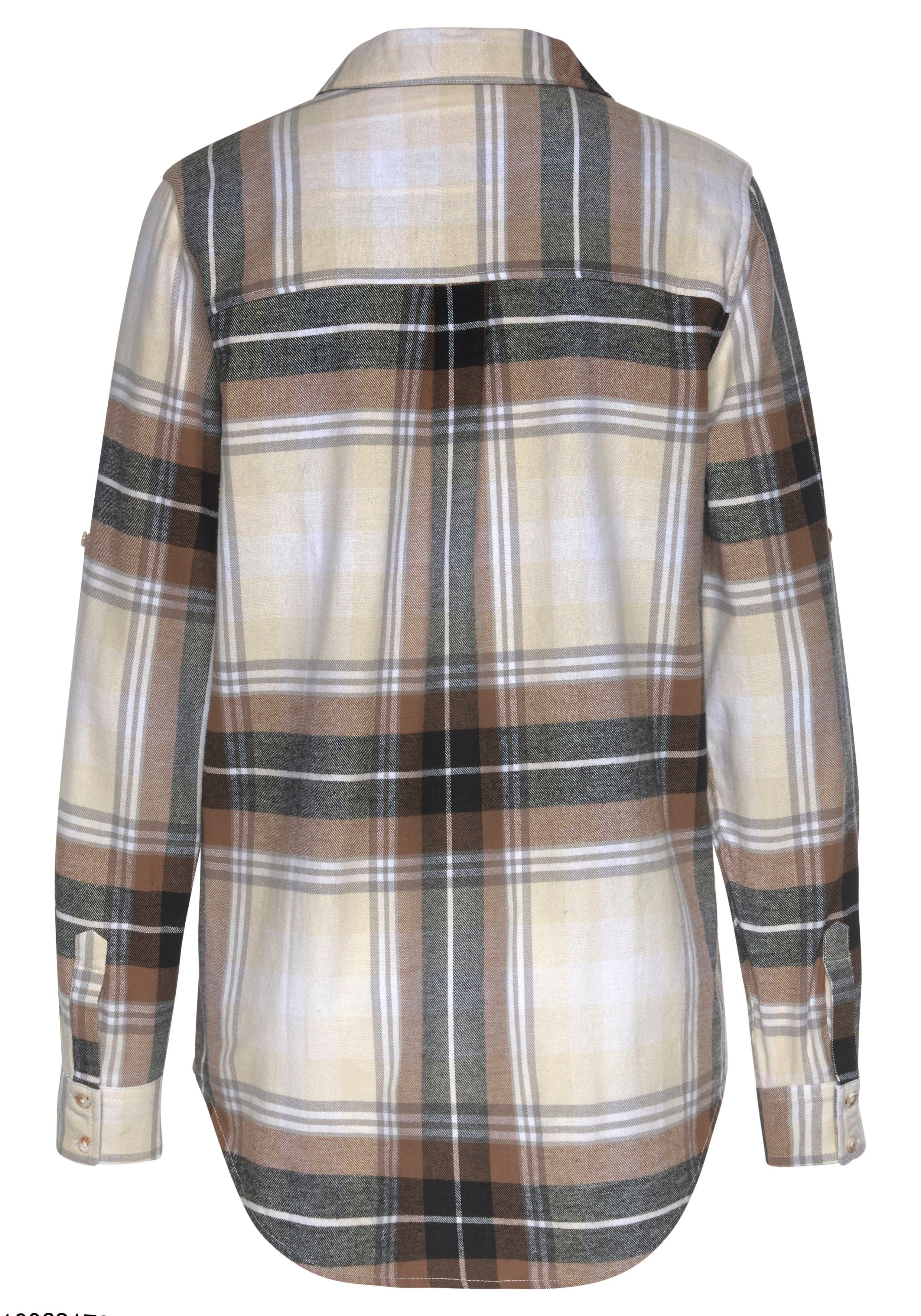 Buffalo weichem aus Flanell Karobluse