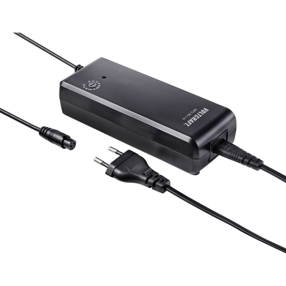 VOLTCRAFT Notebook-Netzteil VC-11332650 Notebook-Netzteil (Ausgangsspannung regelbar)