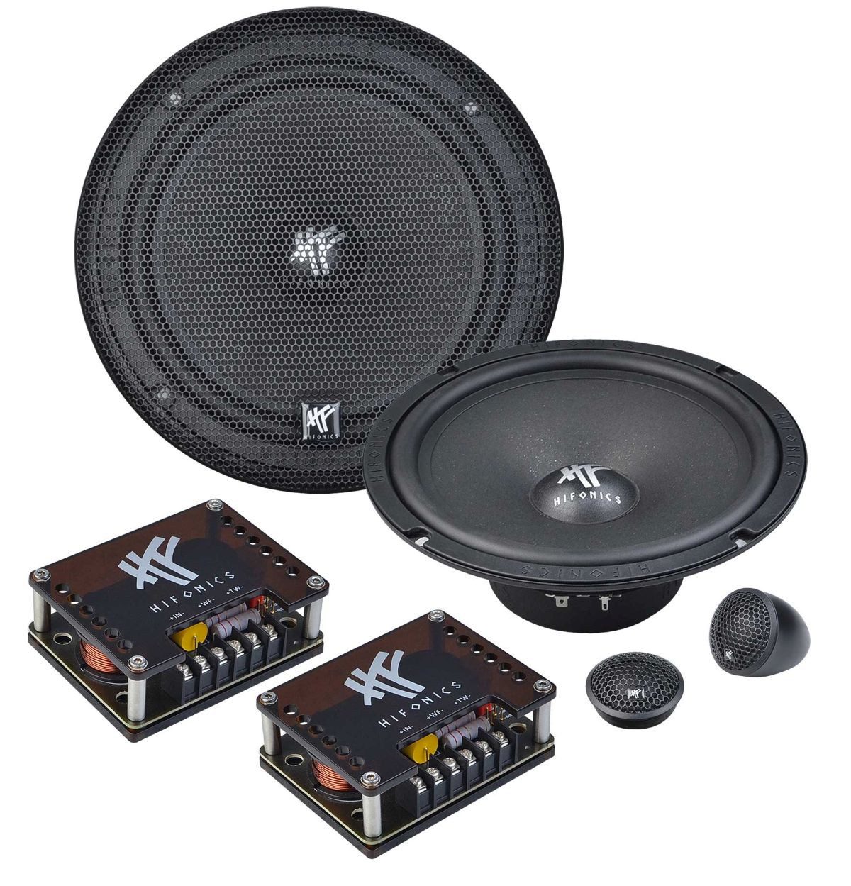 Hifonics Titan TRX8.2C 20 cm (8) 2-Wege Komponenten-System Auto-Lautsprecher (50 W)