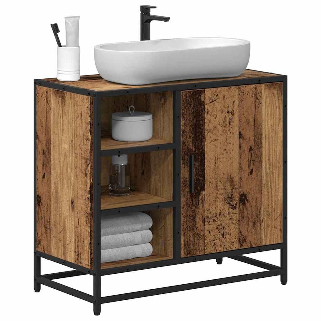 vidaXL Badezimmer-Set Badezimmer Waschbecken Schrank mit günstig online kaufen