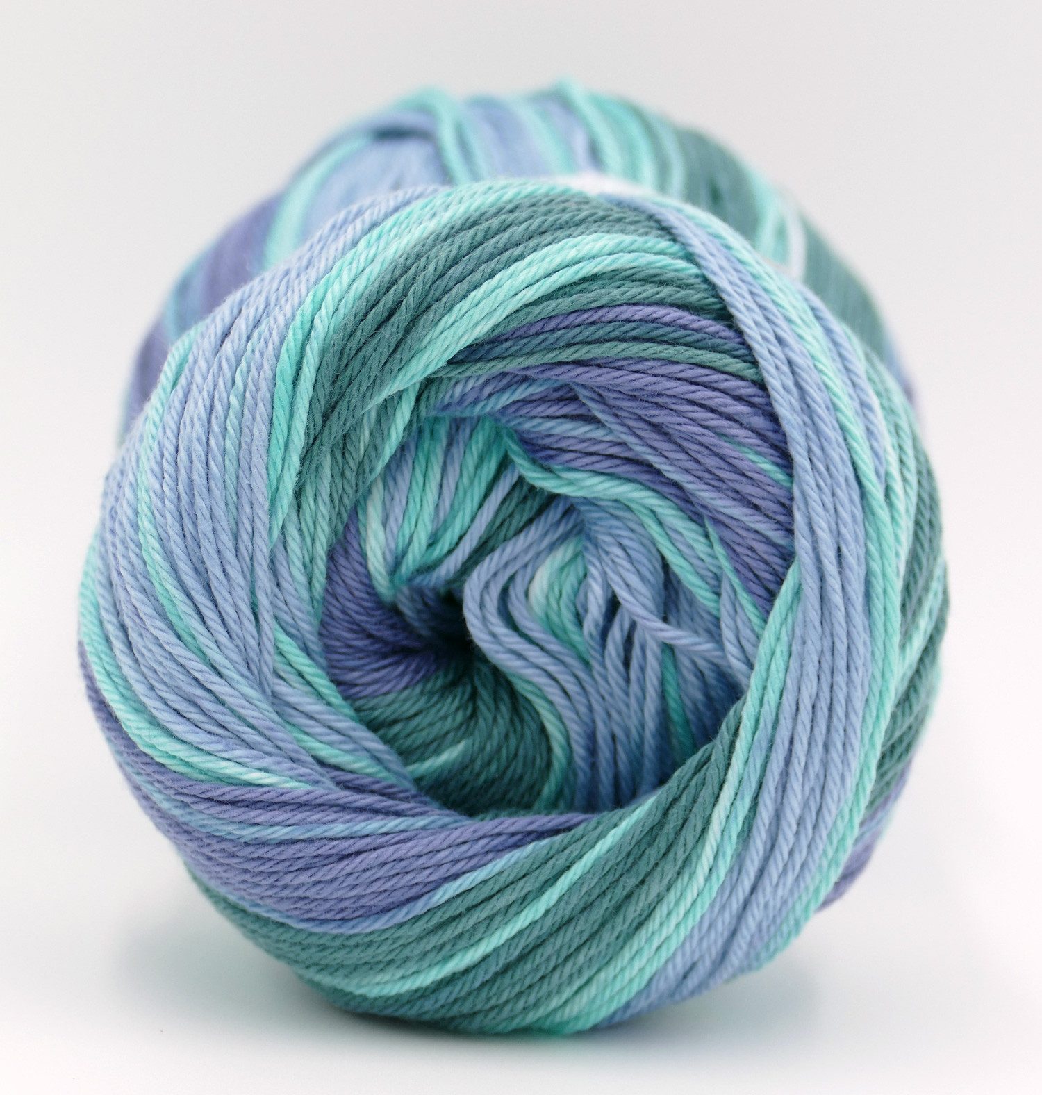 Online Garne Linie 165 Sandy Design Color Baumwollgarn mit Farbverlauf Häkelwolle, 240,00 m (Farbverlaufsgarn reine Baumwolle, Häkelgarn, Strickgarn, Strickwolle, Handstrickgarn), 100% Baumwolle, Nadelstärke 2,5 bis 3,5 mm