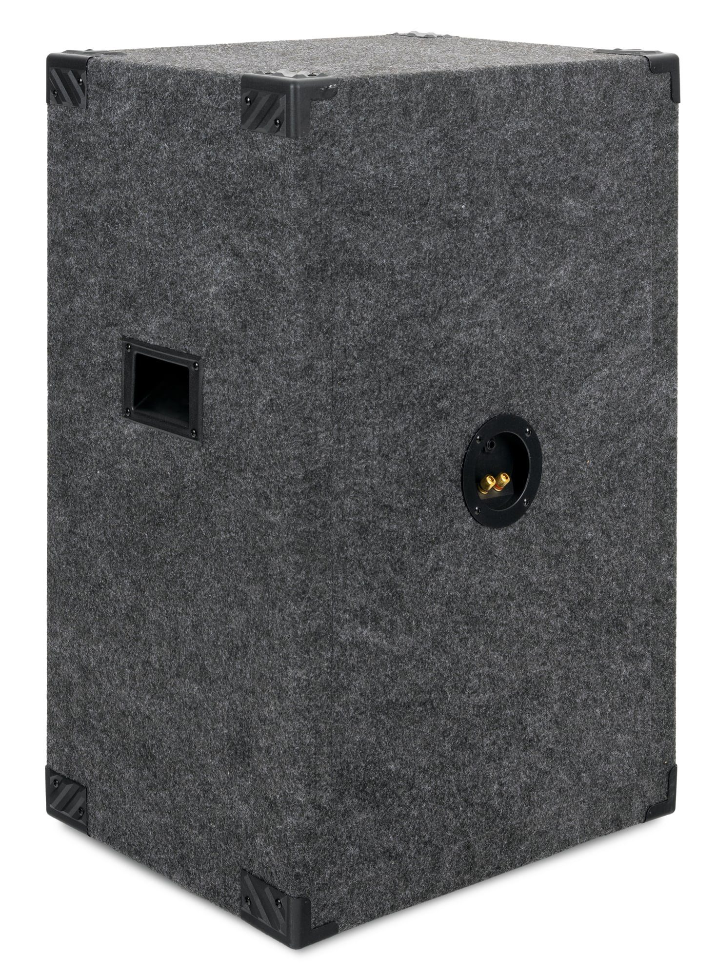 McGrey PA Lautsprecherbox mit 38cm (15) Subwoofer 2-Wege System, Holzgehäuse Lautsprecher (300 W, Passiv-Speaker mit Bassreflex-Rohren)