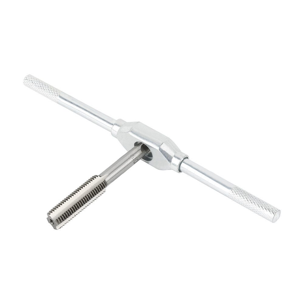 JEOBEST Gewindeschneider Gewindebohrer und Schneideisen Set, (40-tlg) mit Windeisen, Metall – Bild 5 von 5