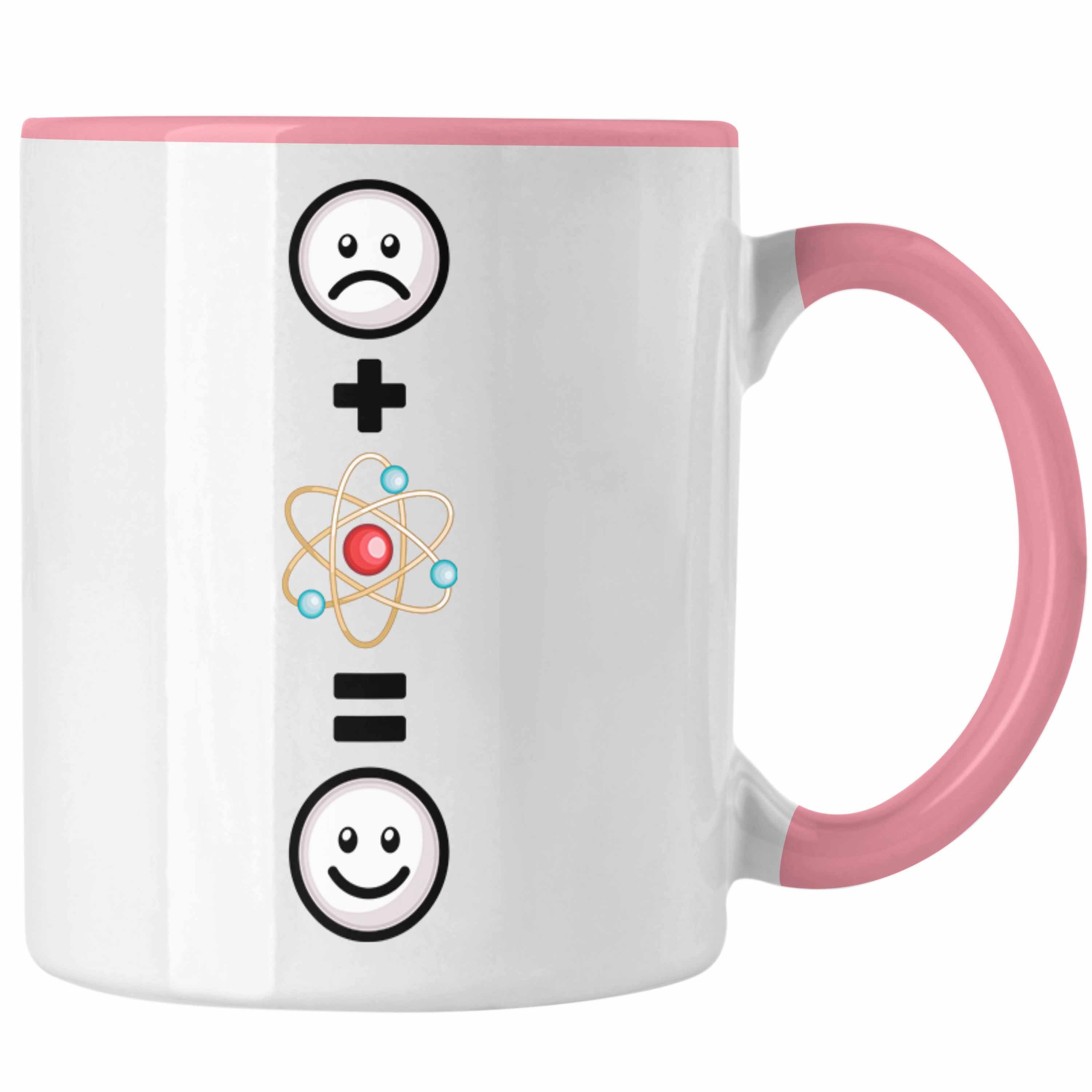 Trendation Tasse Physiker Tasse Geschenk für Physik Lustige Geschenkidee :(Phsyik Te Rosa