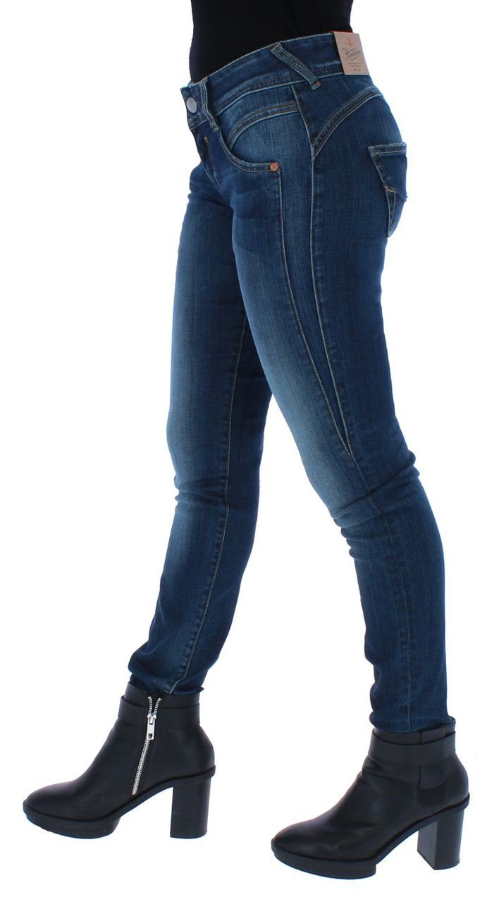 Herrlicher 5-Pocket-Hose Gila Slim Powerstretch deep water