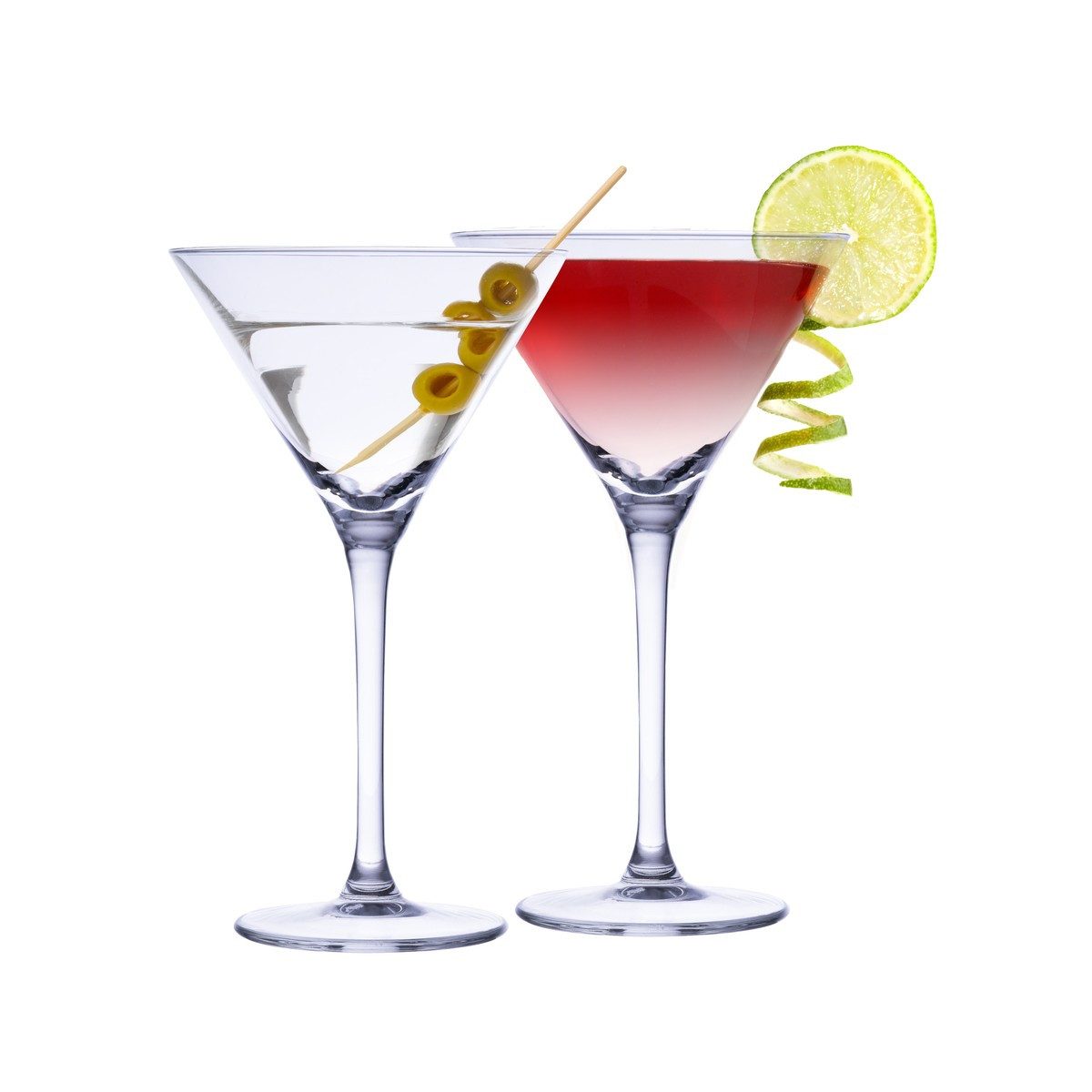 Alpina Cocktailglas alpina Martini Gläser - Set aus 4, Glas