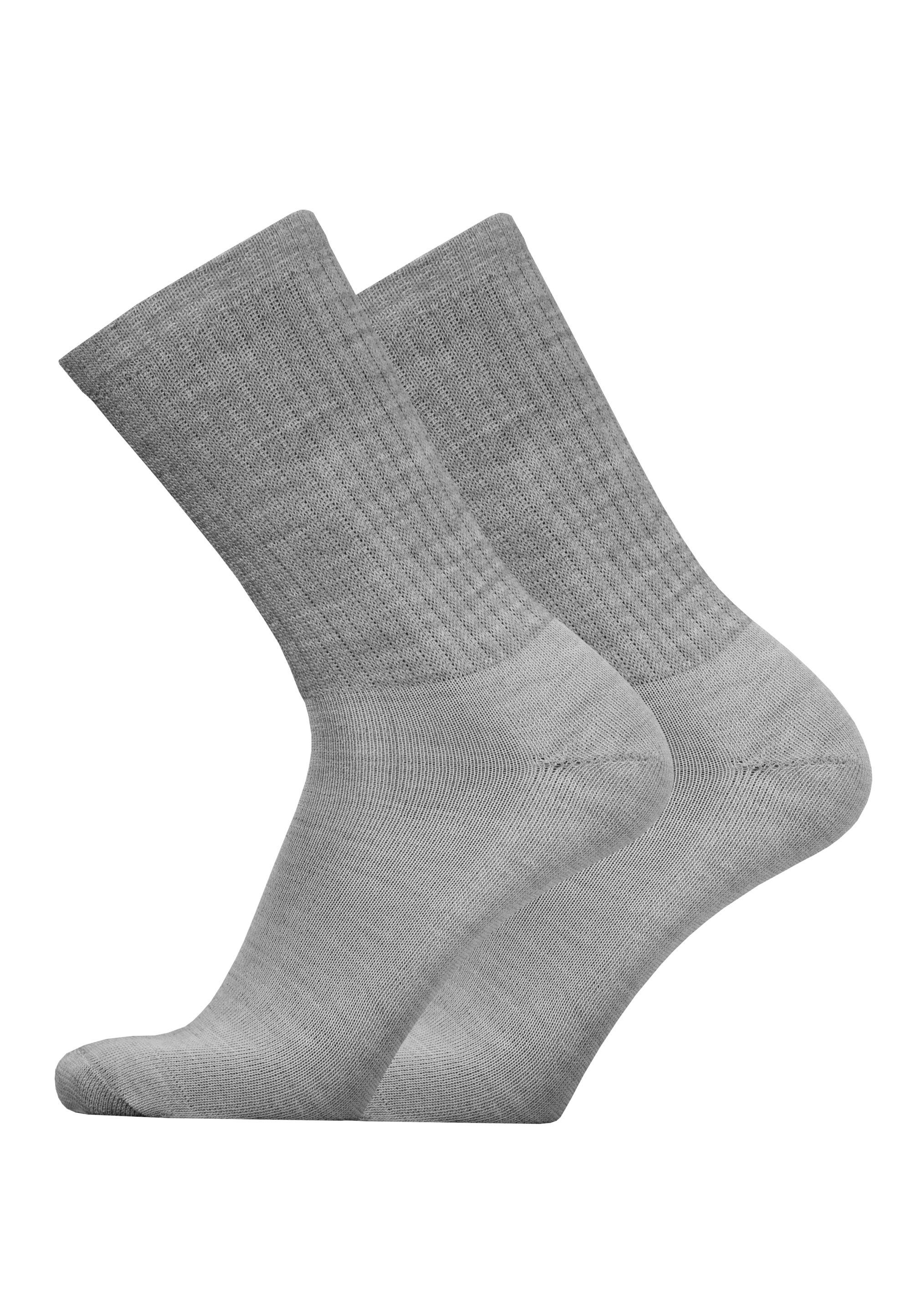 (2-Paar) Socken SPORT UphillSport Pack Qualität hellgrau MERINO atmungsaktiver 2er in