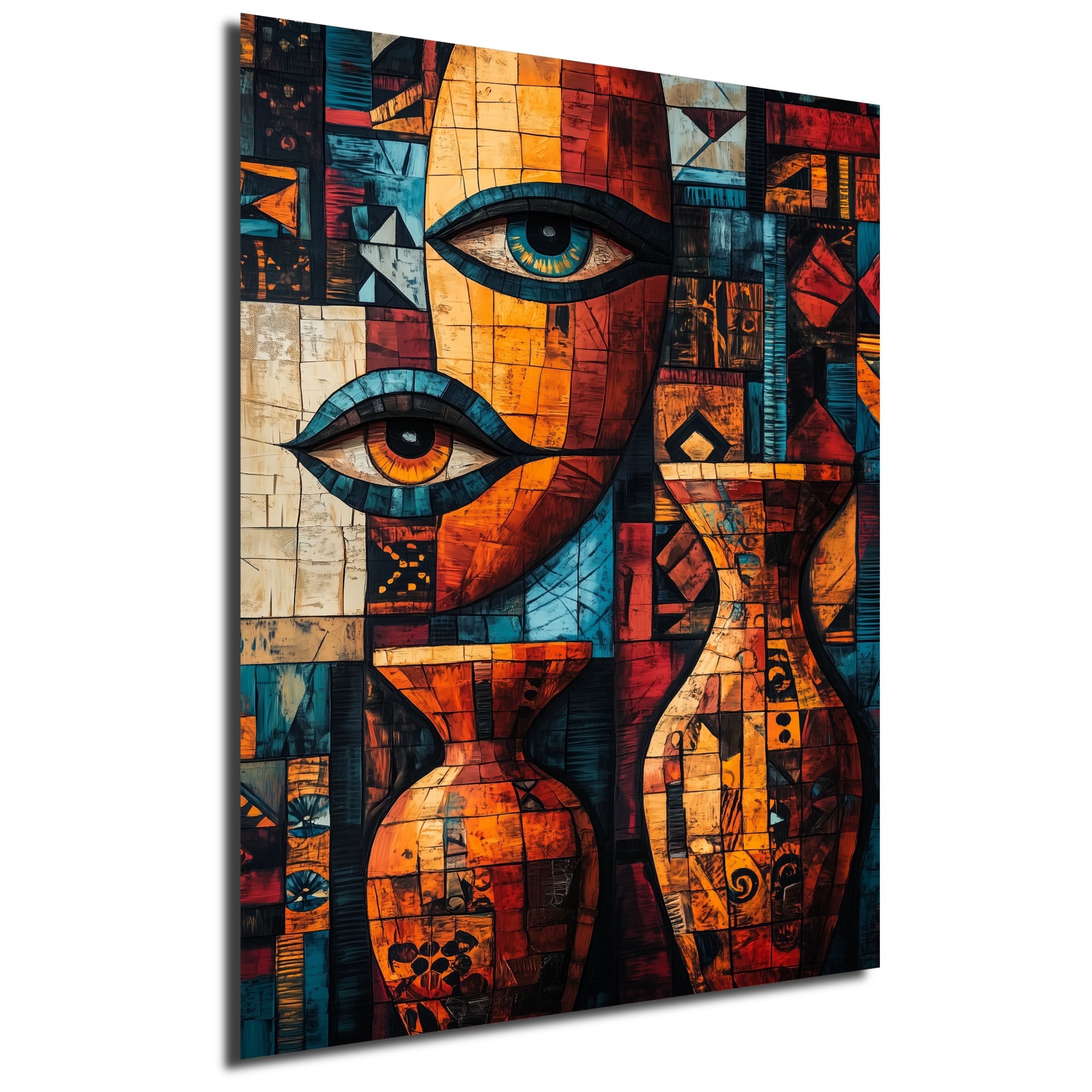 DARO Design Leinwandbild Modern Abstrakt Wandbilder XXL Wandbild Wand Deko günstig online kaufen