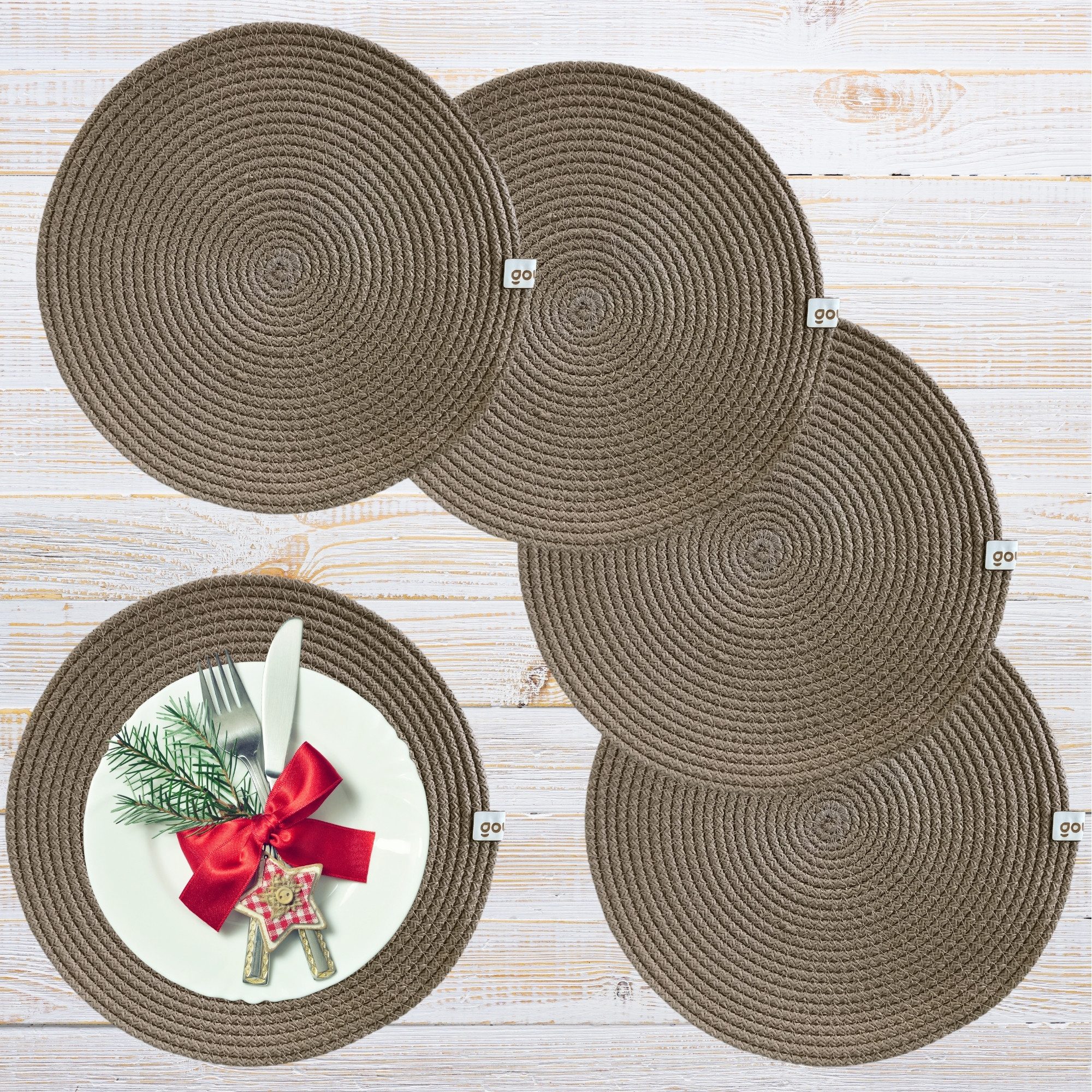 gowoll Platzset 30 cm Rund Platzteller günstig online kaufen