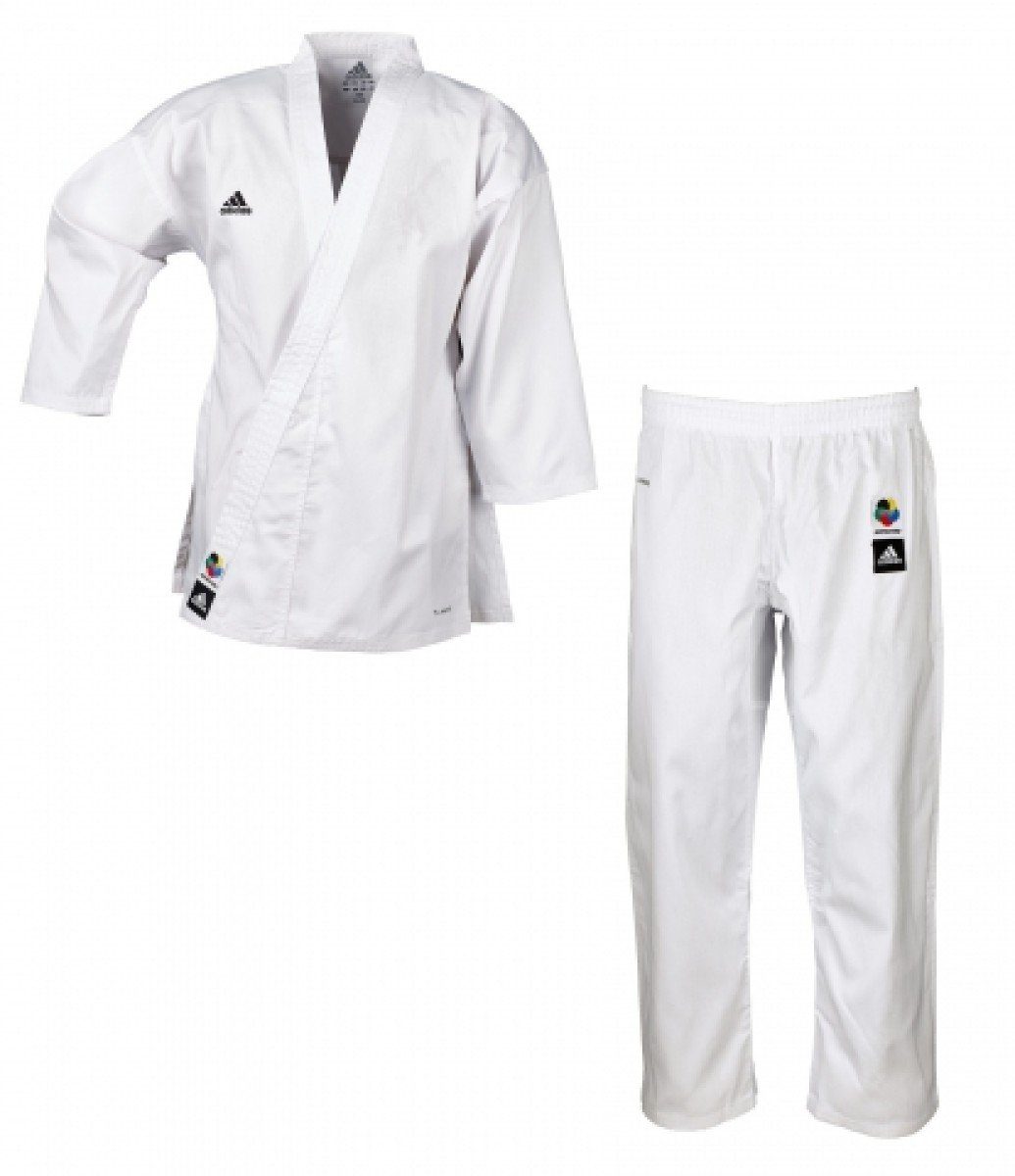 adidas Performance Karateanzug Club Training für Einsteiger und Fortgeschrittene mit Jacke und Hose – Bild 4 von 4