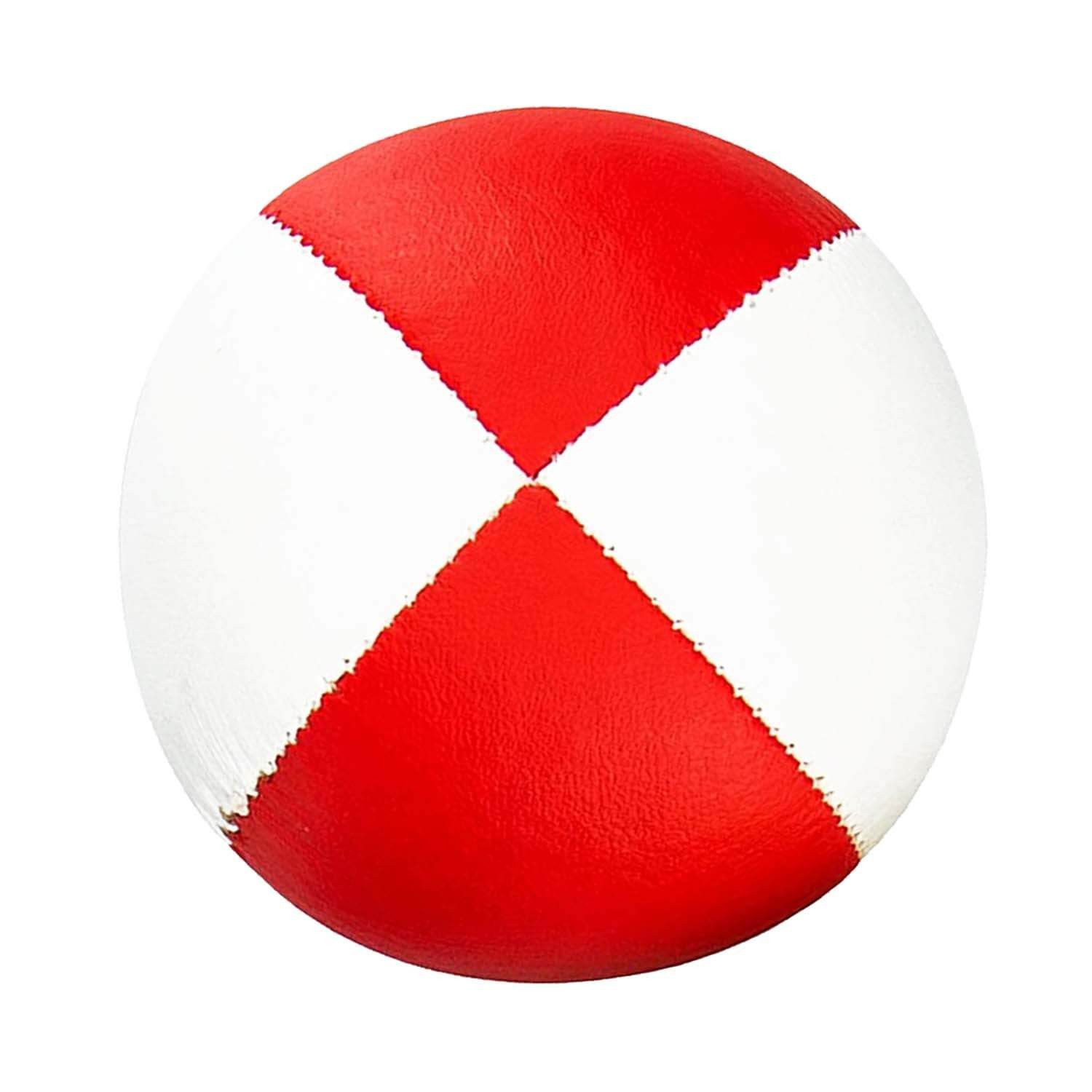 Diabolo Freizeitsport Jonglierball 3er & 5er Set, Jonglierbälle vierfarbig und zweifarbig (Balljonglage Set Zweifarbig - Weiche Lernbälle für Einsteiger, 3-St., Koordinationsbälle 3 Stück - Softbälle zum Jonglieren Lernen), 3er Juggling Balls 67 mm, 115g - Anfänger Training mit Vogelhirse