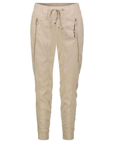 MAC Sweathose Damen Joggerpants FUTURE mit Leinen (1-tlg)