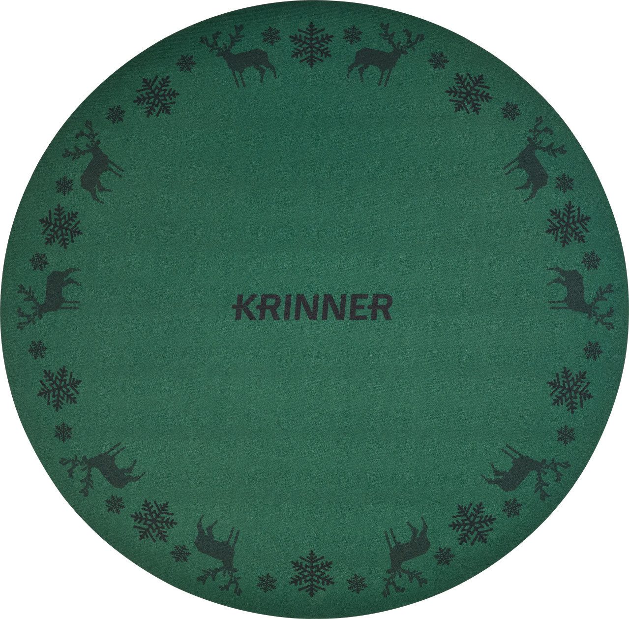 Krinner Weihnachtsbaumdecke Krinner Weihnachtsbaumunterlage Ø 60 cm grün