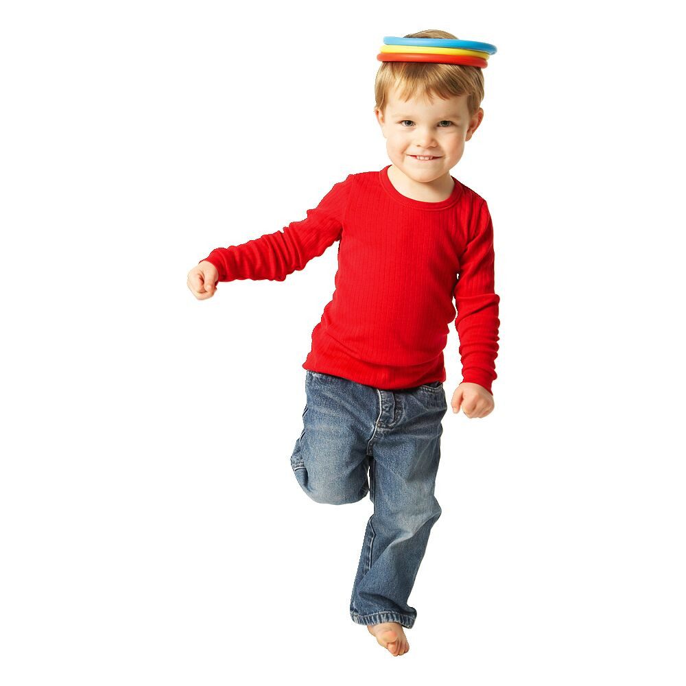 Gonge Spiel Bewegungsspiel Activity Rings, Flexible Ringe für viele fantasievolle Bewegungsspiele