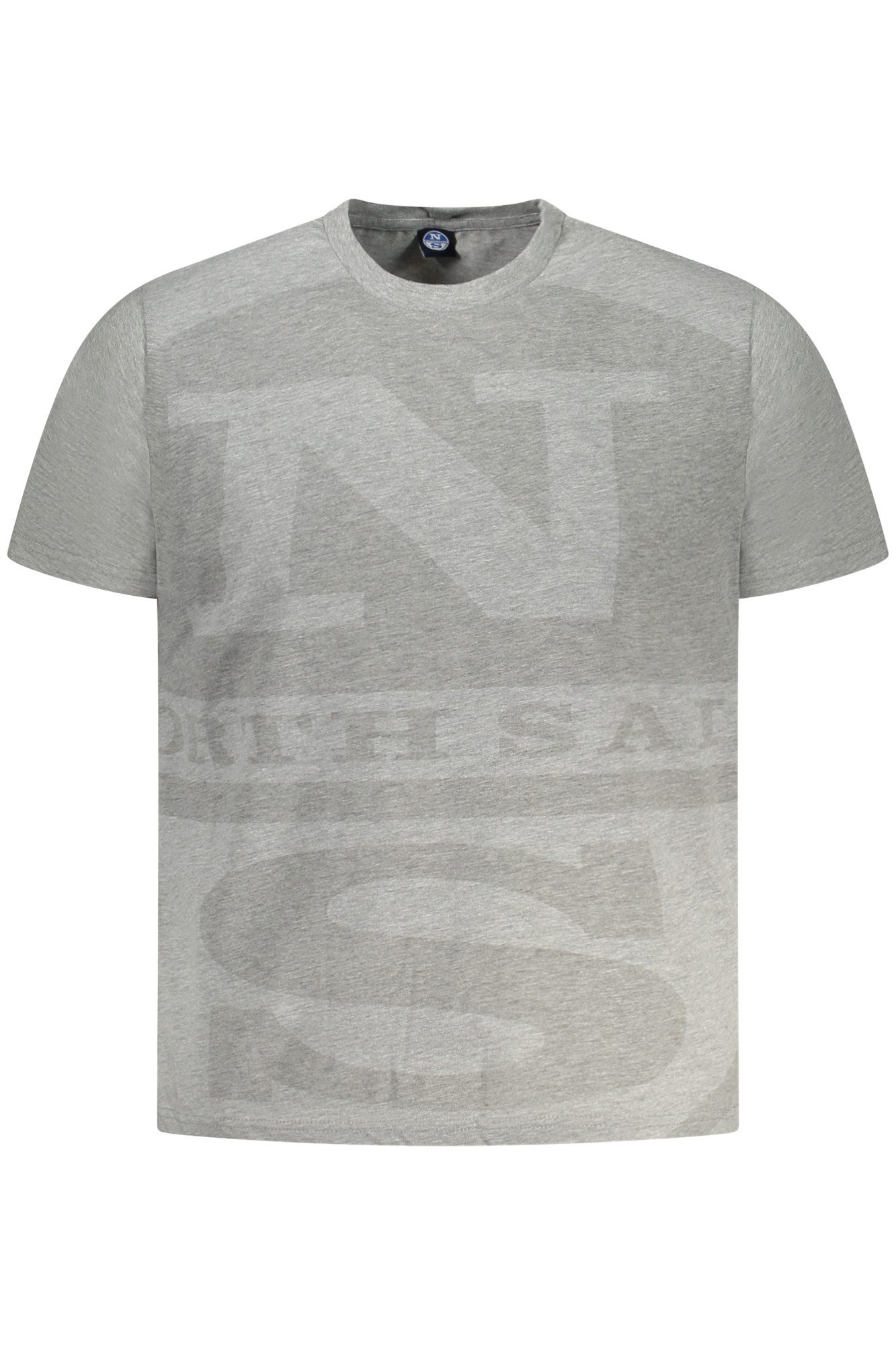 North Sails T-Shirt Graues Herren T-Shirt günstig online kaufen