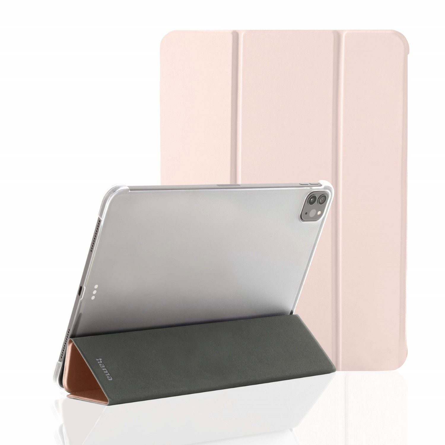 Hama Tablet-Hülle Smart Case Fold Clear Tasche Cover Hülle Rose, für Apple iPad Pro 11" 2020 2. Generation 2021 3. Gen. 2022 4. Gen. – Bild 5 von 5