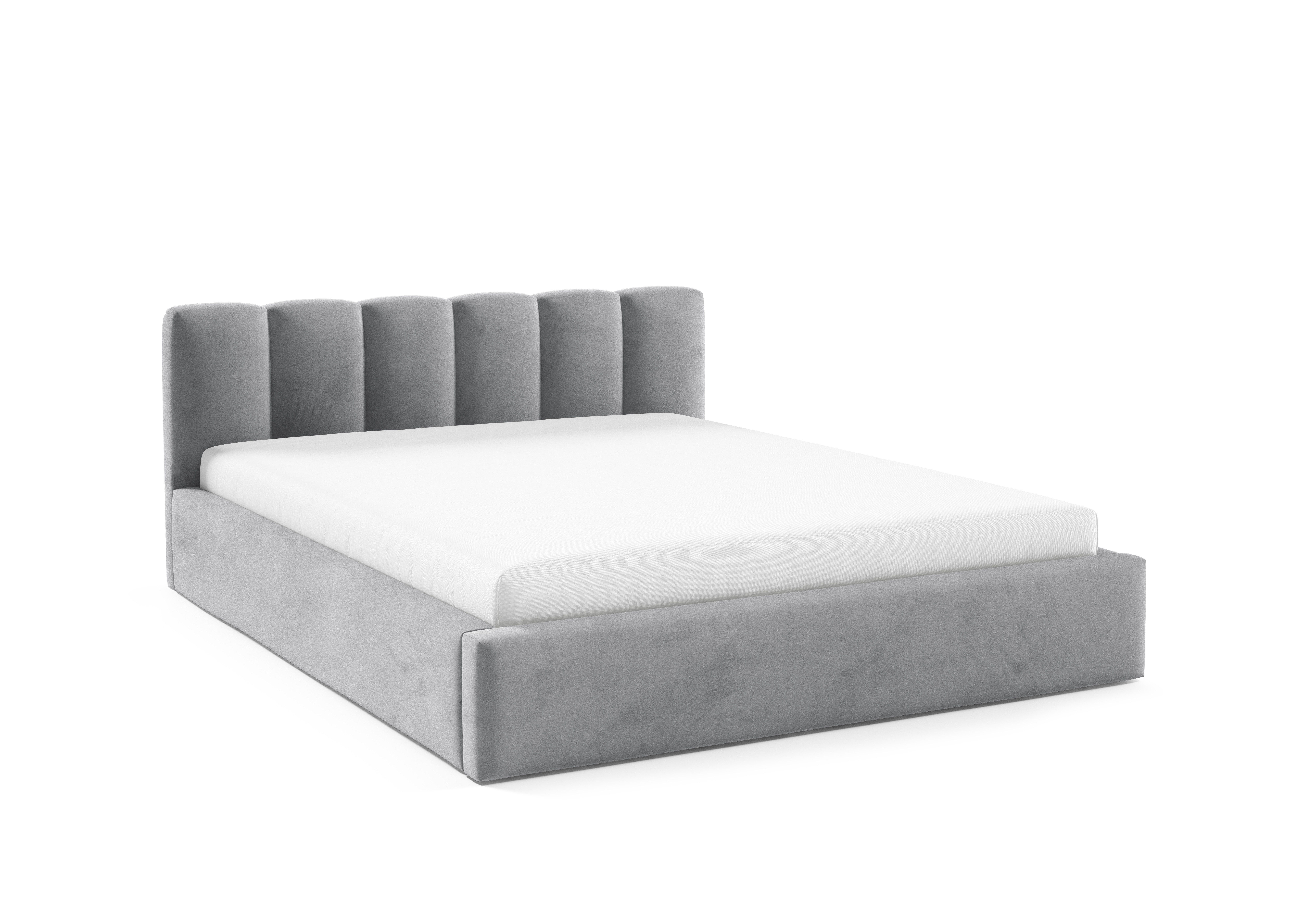 thematys Polsterbett mit Bettkasten & Lattenrost – Stauraumbett+ 140x200 - 200x200 cm