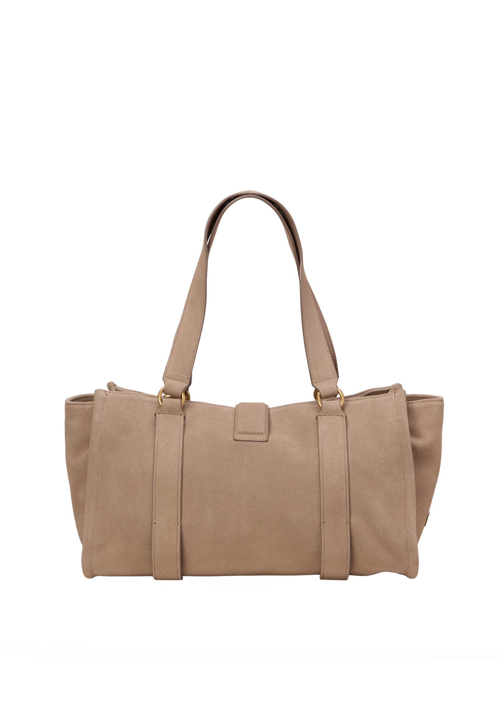 Marc O'Polo Shopper aus weichem Veloursleder