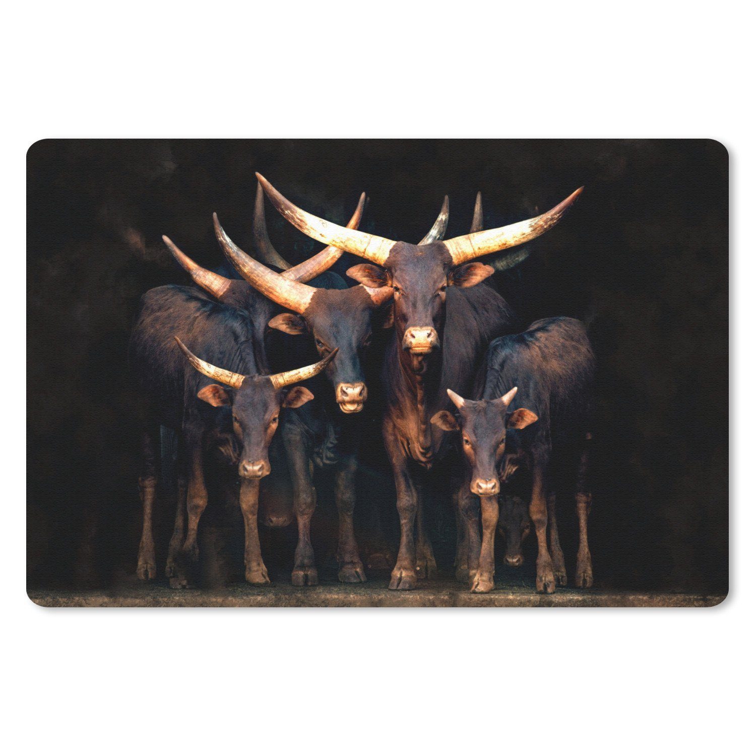 MuchoWow Mauspad (1-St), Mouse pad, Gaming Deko, PC Zubehör, 27x18 cm