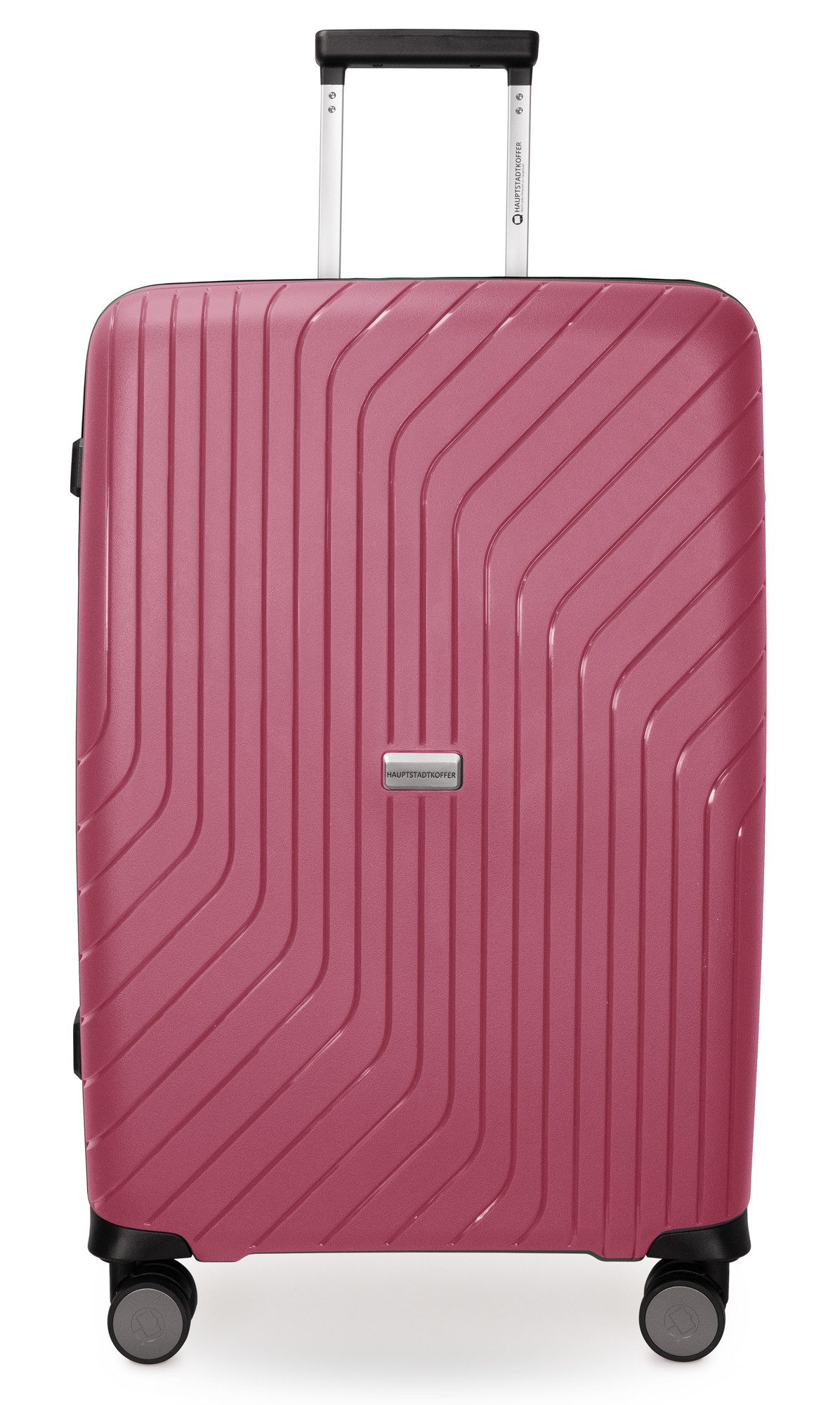 Hauptstadtkoffer Koffer TXL, 4 Rollen, mittelgroßer Hartschalen-Koffer Reisekoffer TSA 73 L