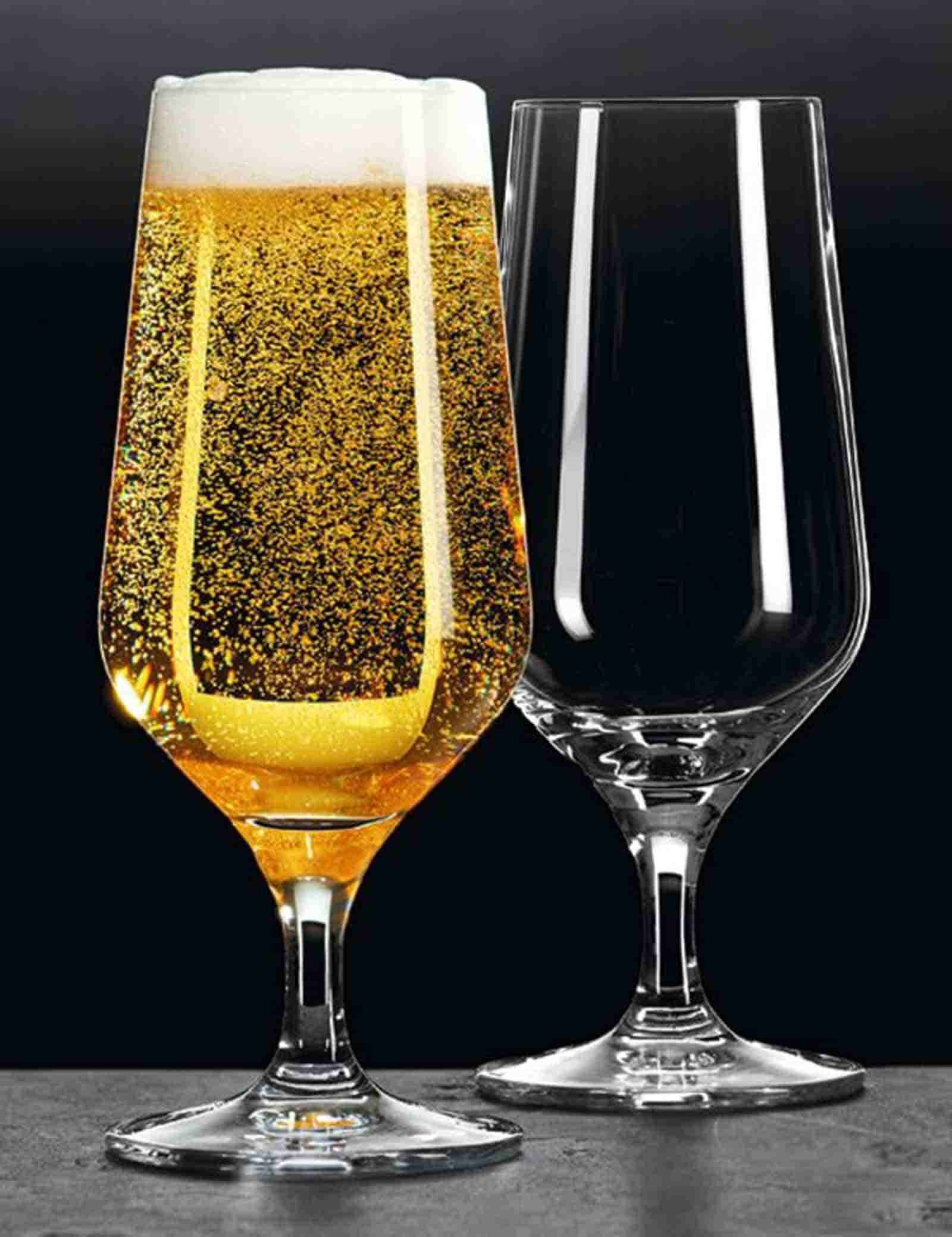 Ritzenhoff & Breker Bierglas Mambo Biertulpen 370 ml 4er Set, 4-tlg., Glas
