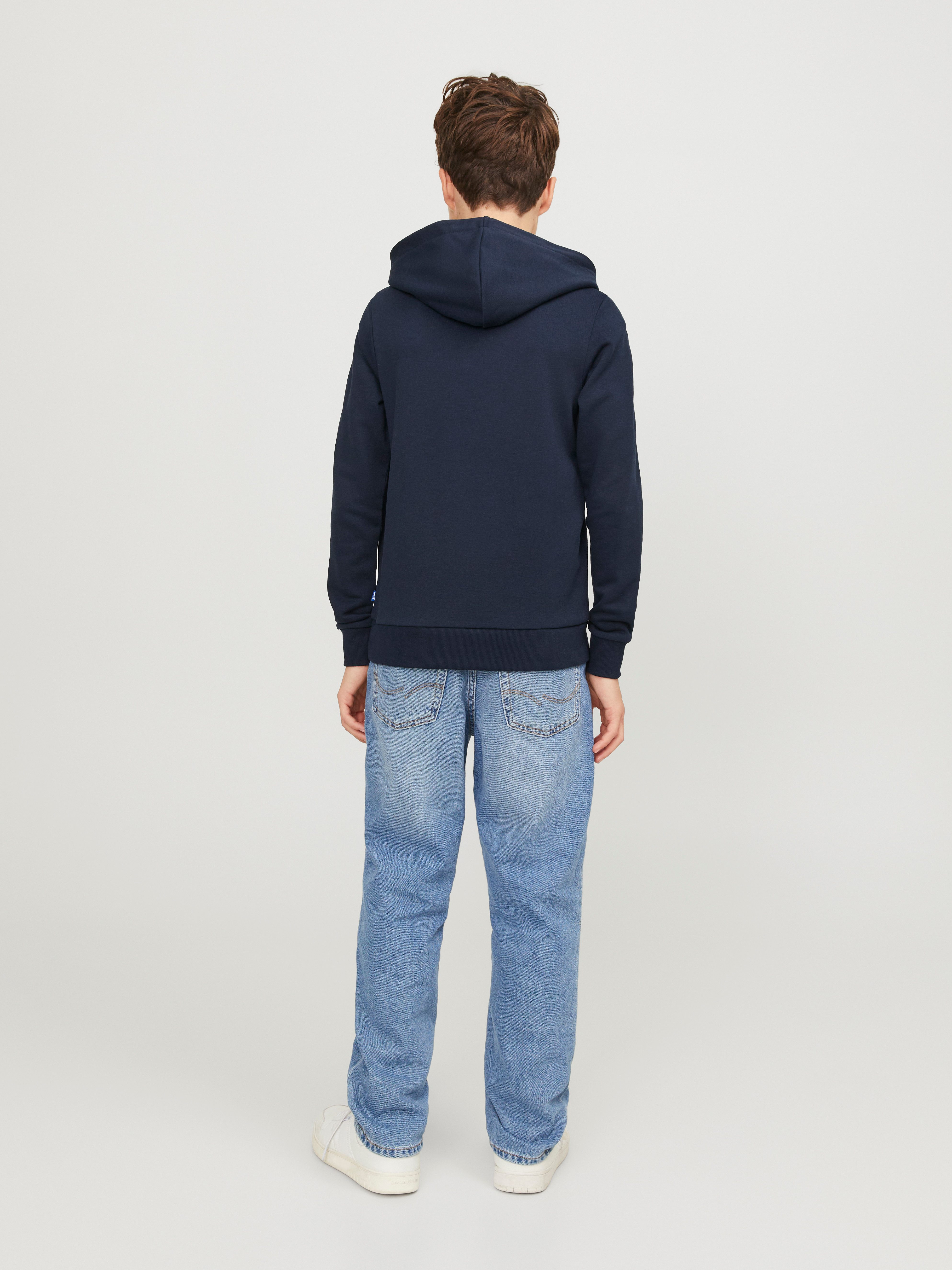 Jack & Jones Junior Kapuzensweatshirt JJEBRADLEY SWEAT HOOD NOOS JNR