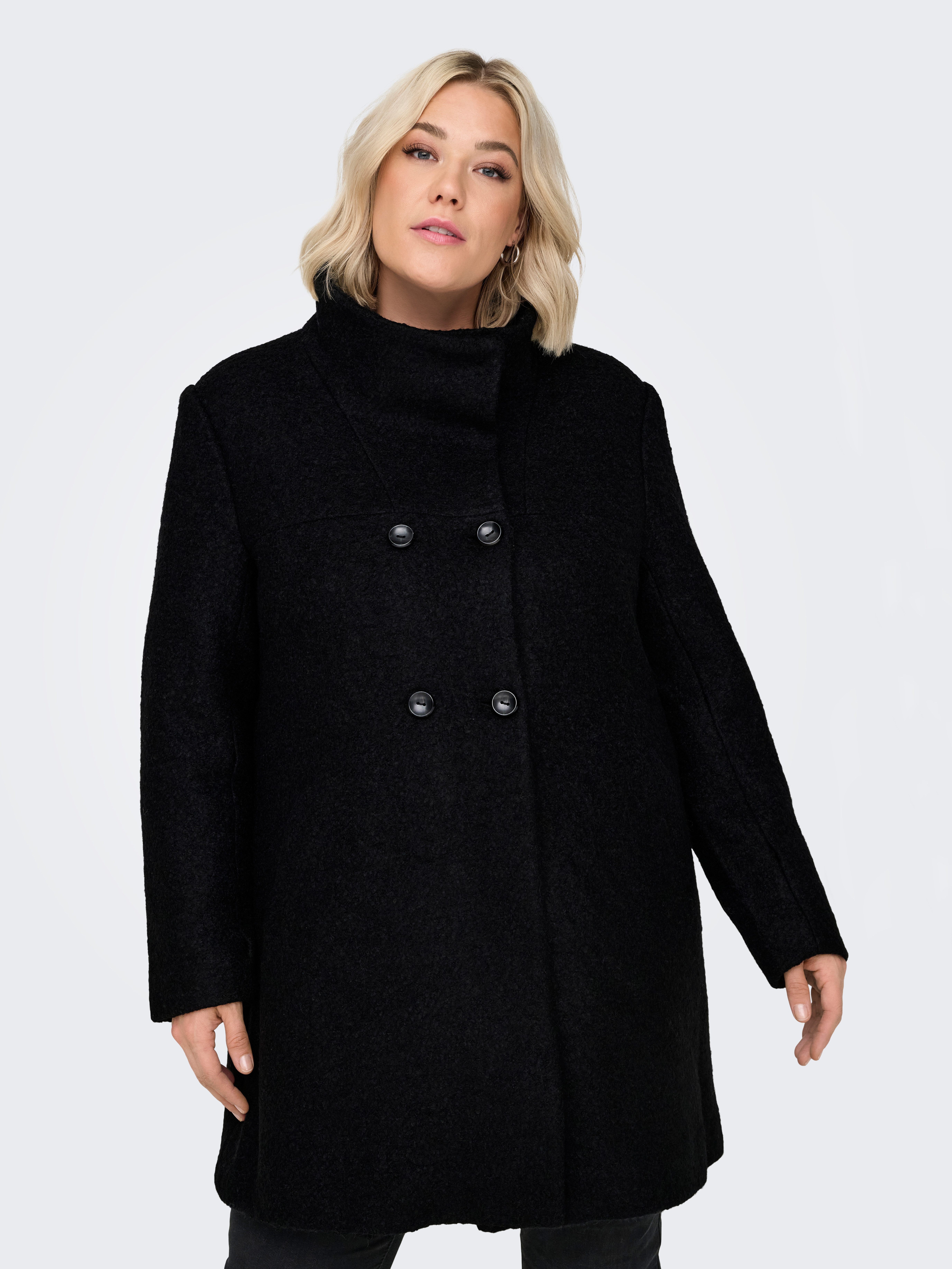ONLY CARMAKOMA Kurzmantel CARNEWSOPHIA WOOL COAT OTW günstig online kaufen