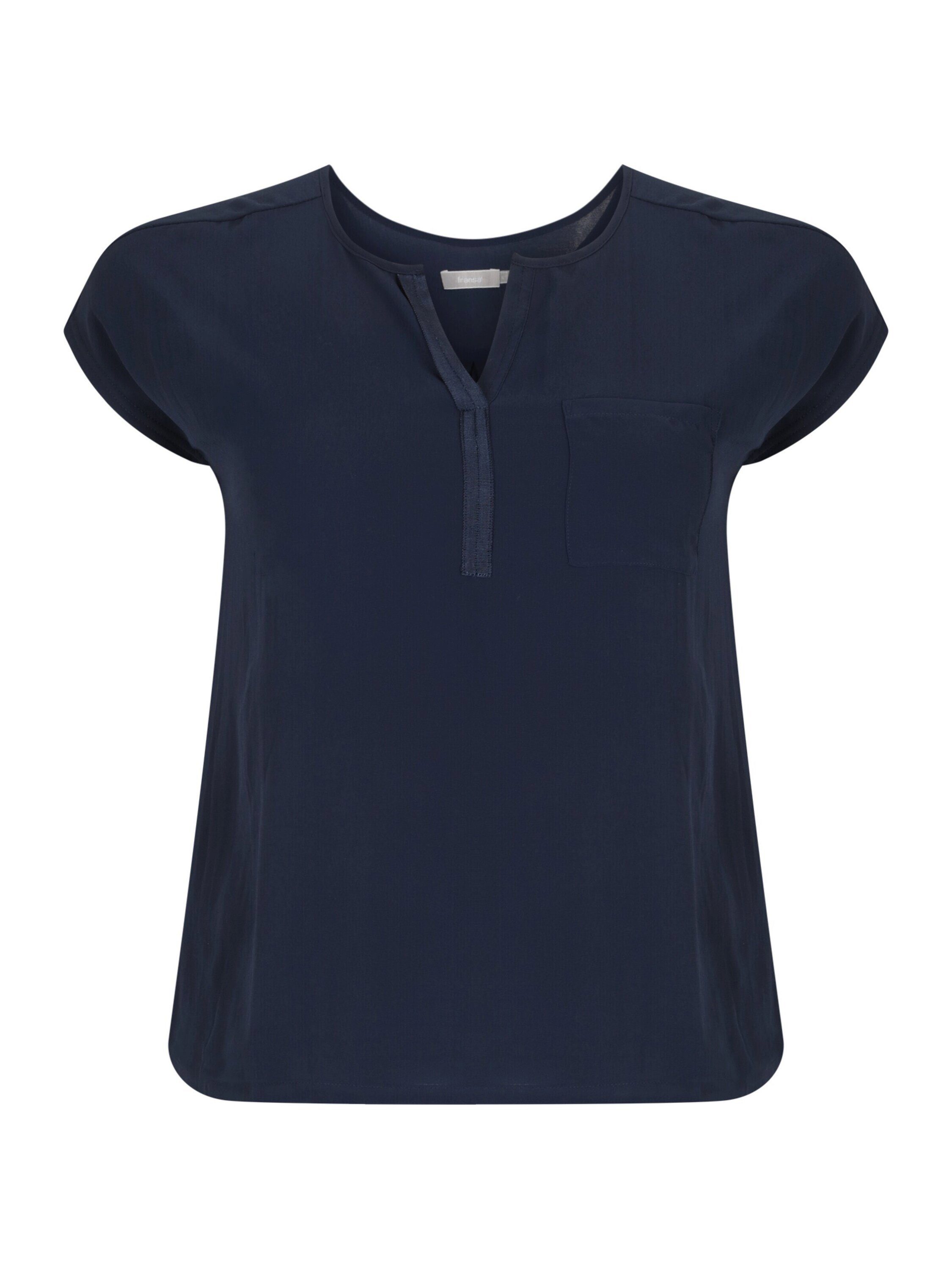 fransa Kurzarmbluse Zawov (1-tlg) Plain/ohne Details günstig online kaufen