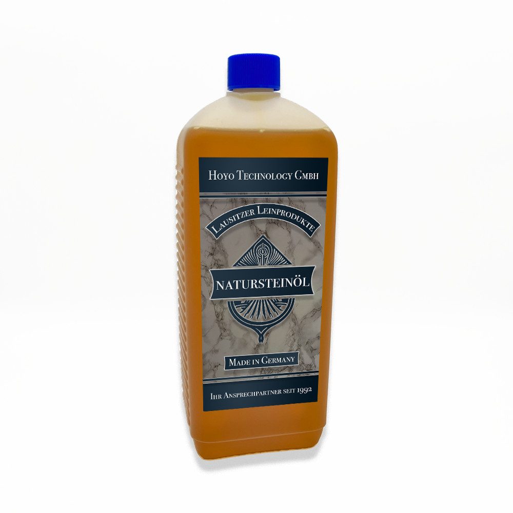 Hoyo Technology GmbH Natursteinöl Imprägnierung, 1 L, Ökologisch Umweltfreundlich Naturstein-Imprägnierung, Lebensmittelecht, Umweltfreundlich, Schnelltrocknend, Wasserabweisend