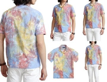 Ralph Lauren Langarmhemd POLO RALPH LAUREN CLASSIC FIT TIE-DYE SEERSUCKER SHIRT HEMD HERITAGE B