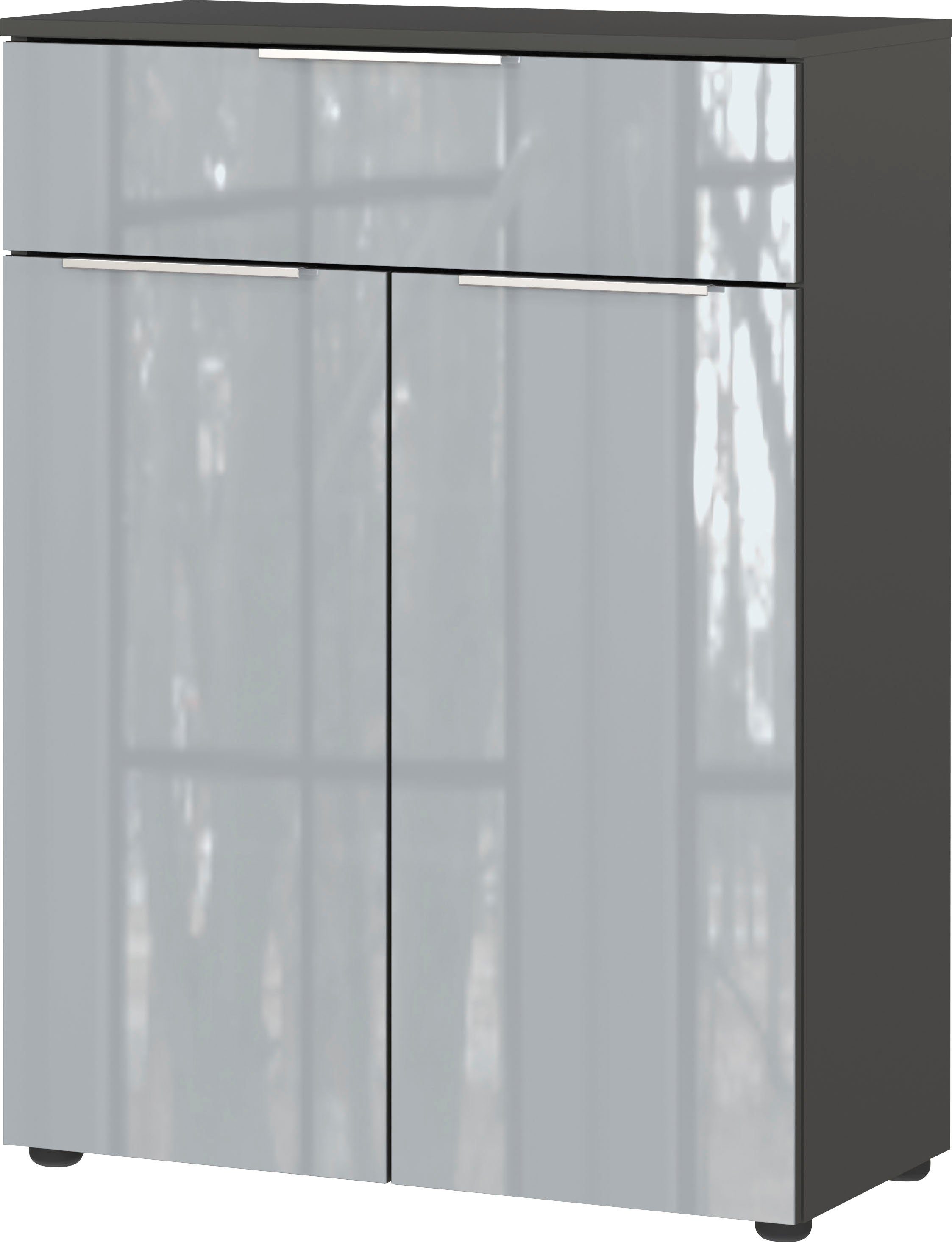 mit verstellbarer Vasio Einlegeboden 2 Kommode einer und GERMANIA Türen,ein Schublade Midischrank
