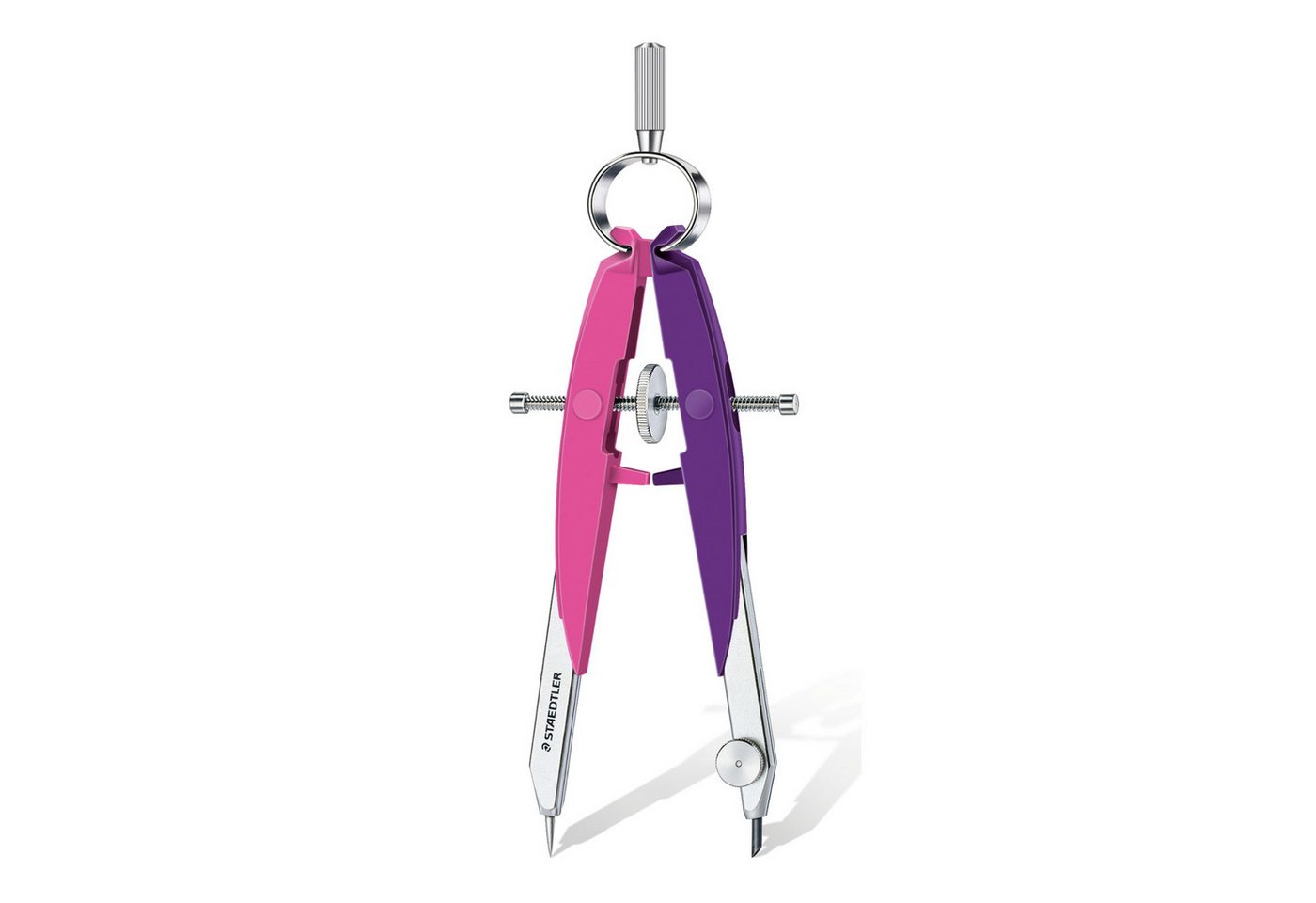 Thumbnail - STAEDTLER Zirkel STAEDTLER Mars comfort 556 Präzisionszirkel - Metall - pink+lila